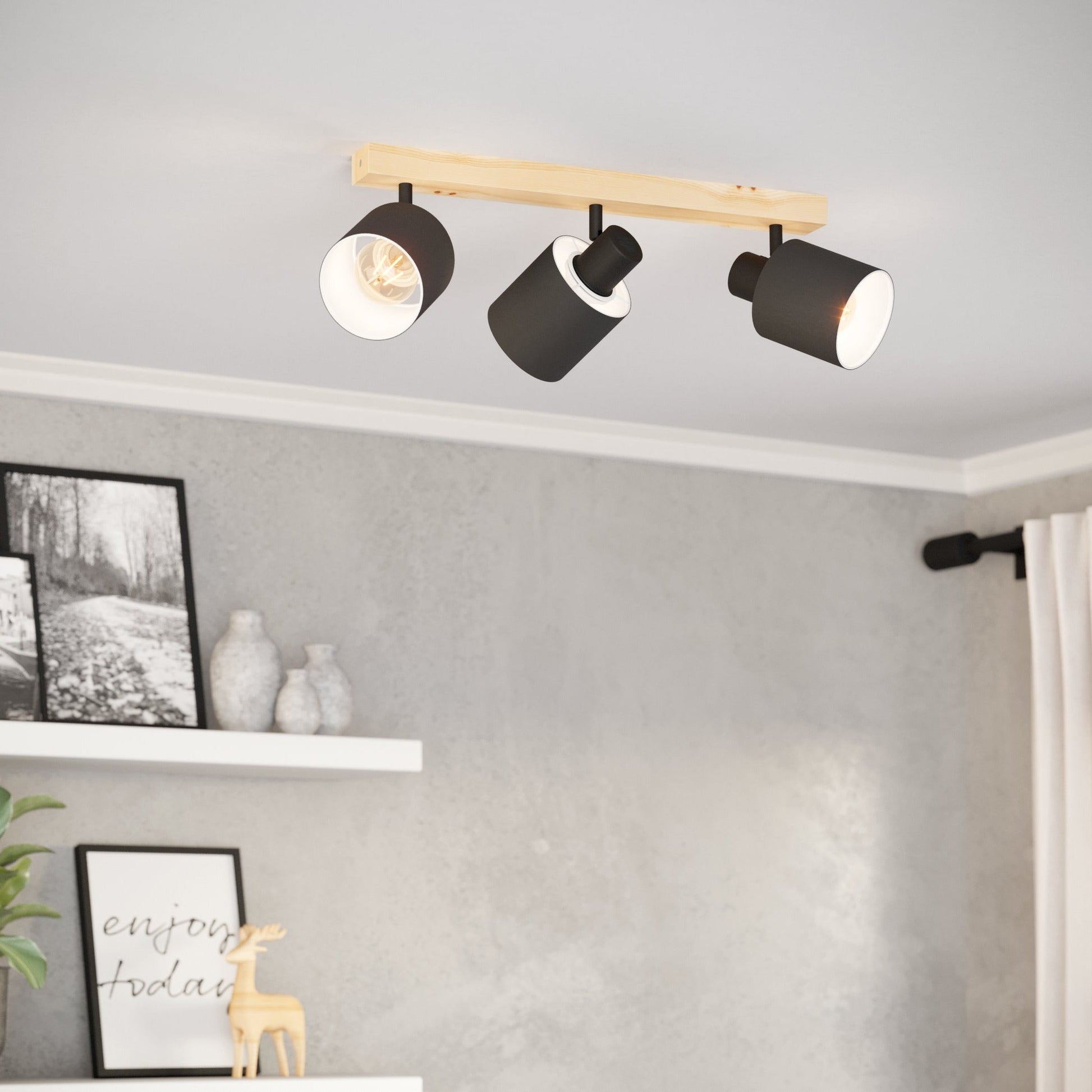 Lustra BATALLAS Black & Brown