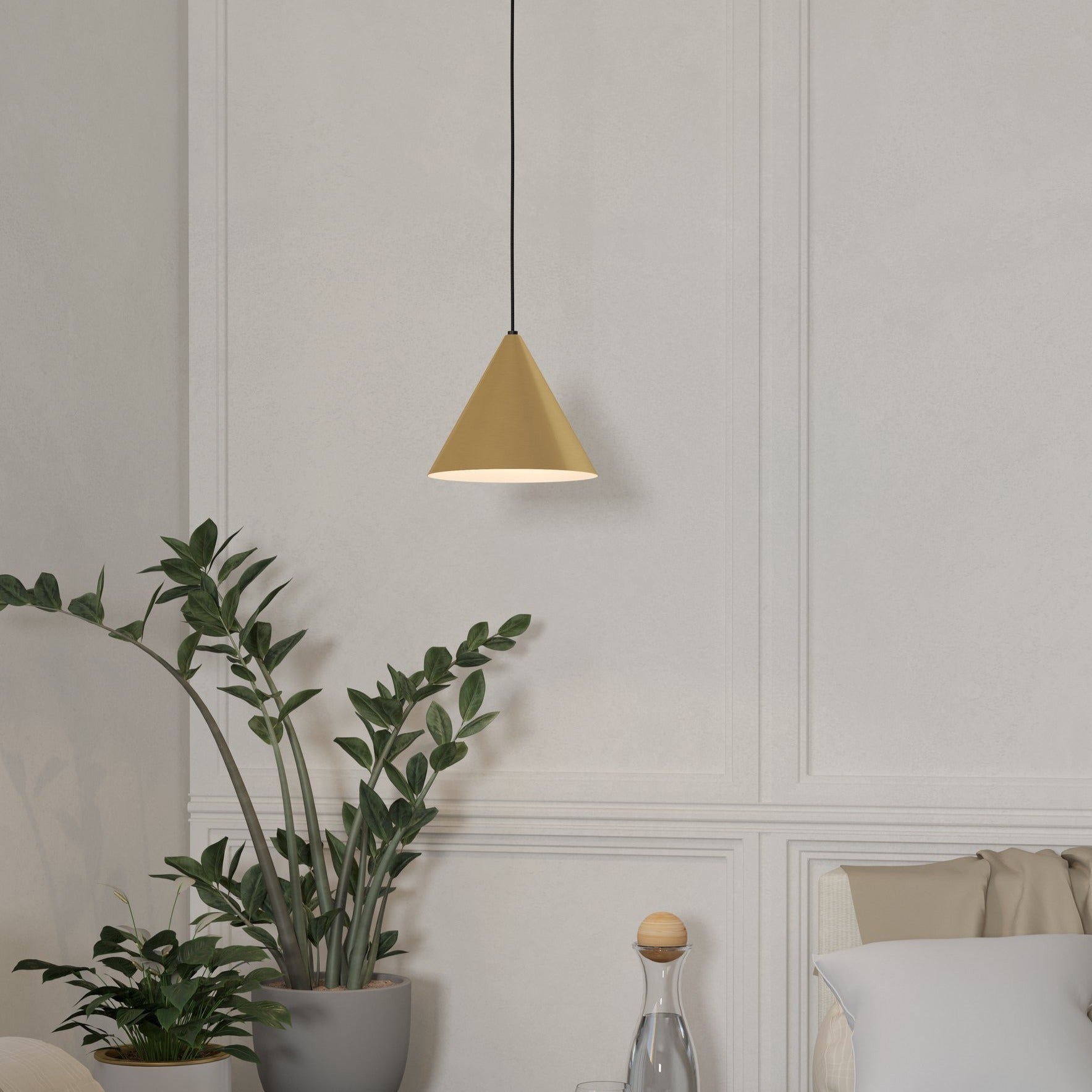 Pendul NARICES Gold 1xE27 Eglo Ø22CM