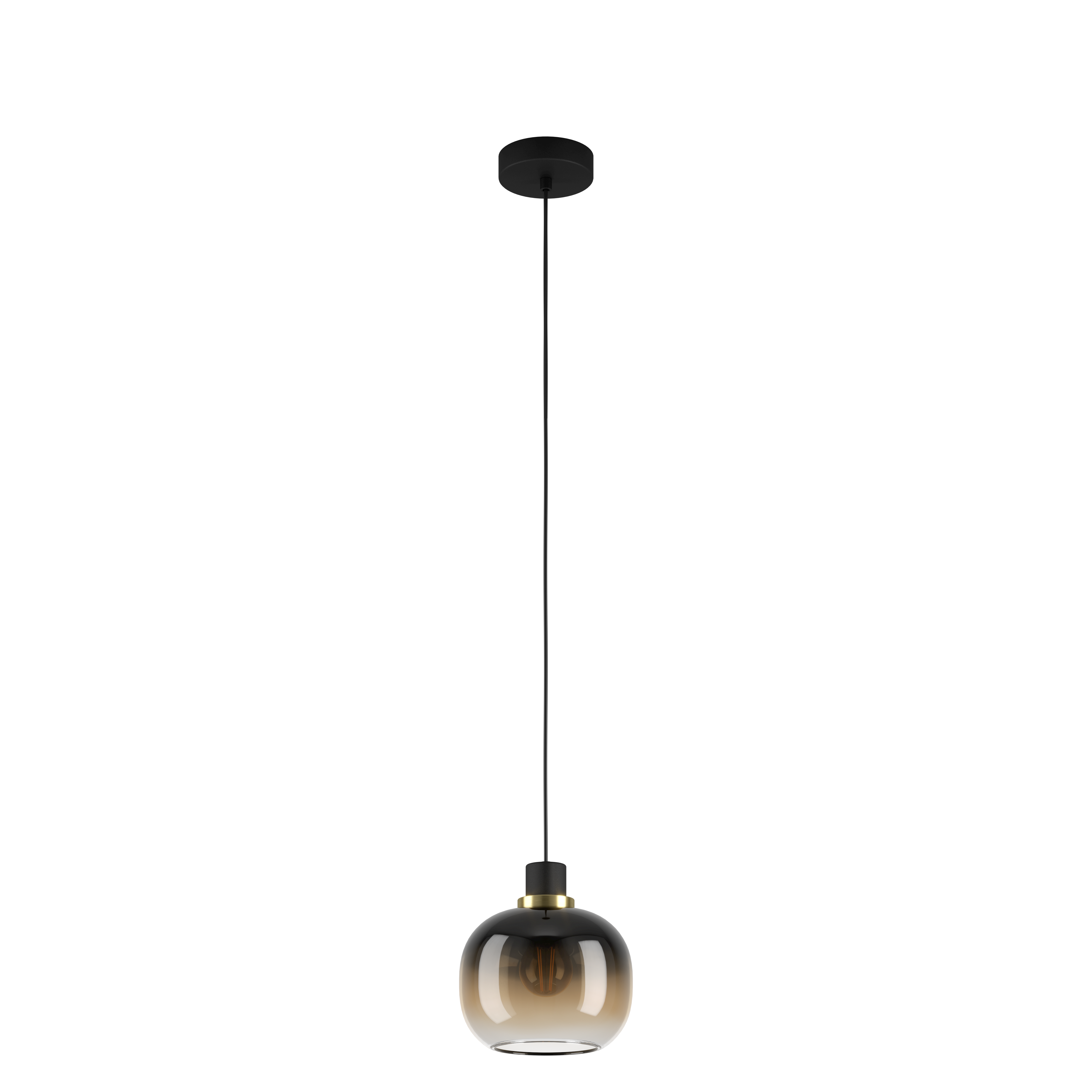 Pendul OILELLA Black 1xE27 Eglo Ø19CM