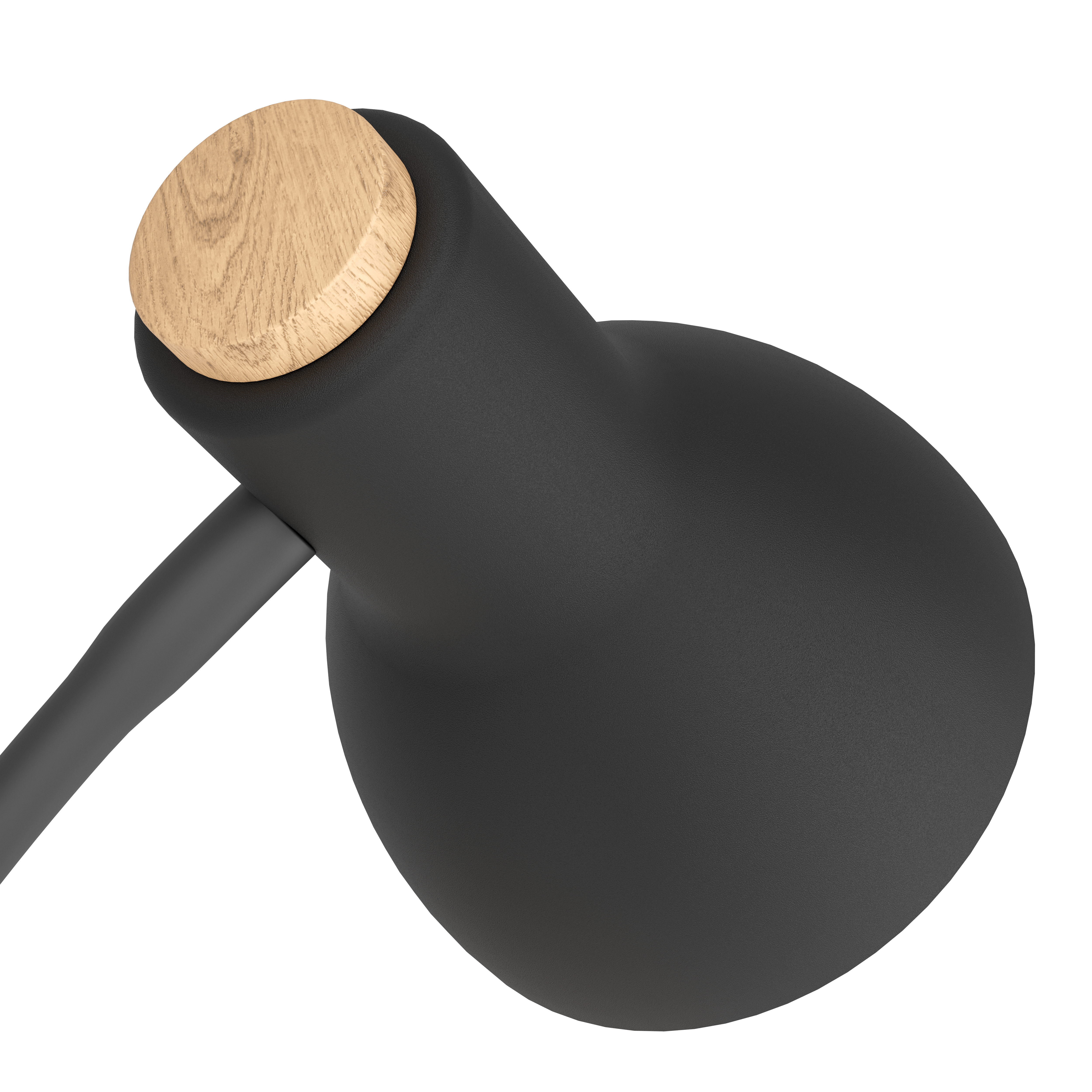 Veioza VERADAL Black & Brown 49CM Eglo