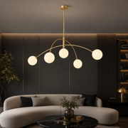 Lustra Abajur YORK 5xE27 Gold