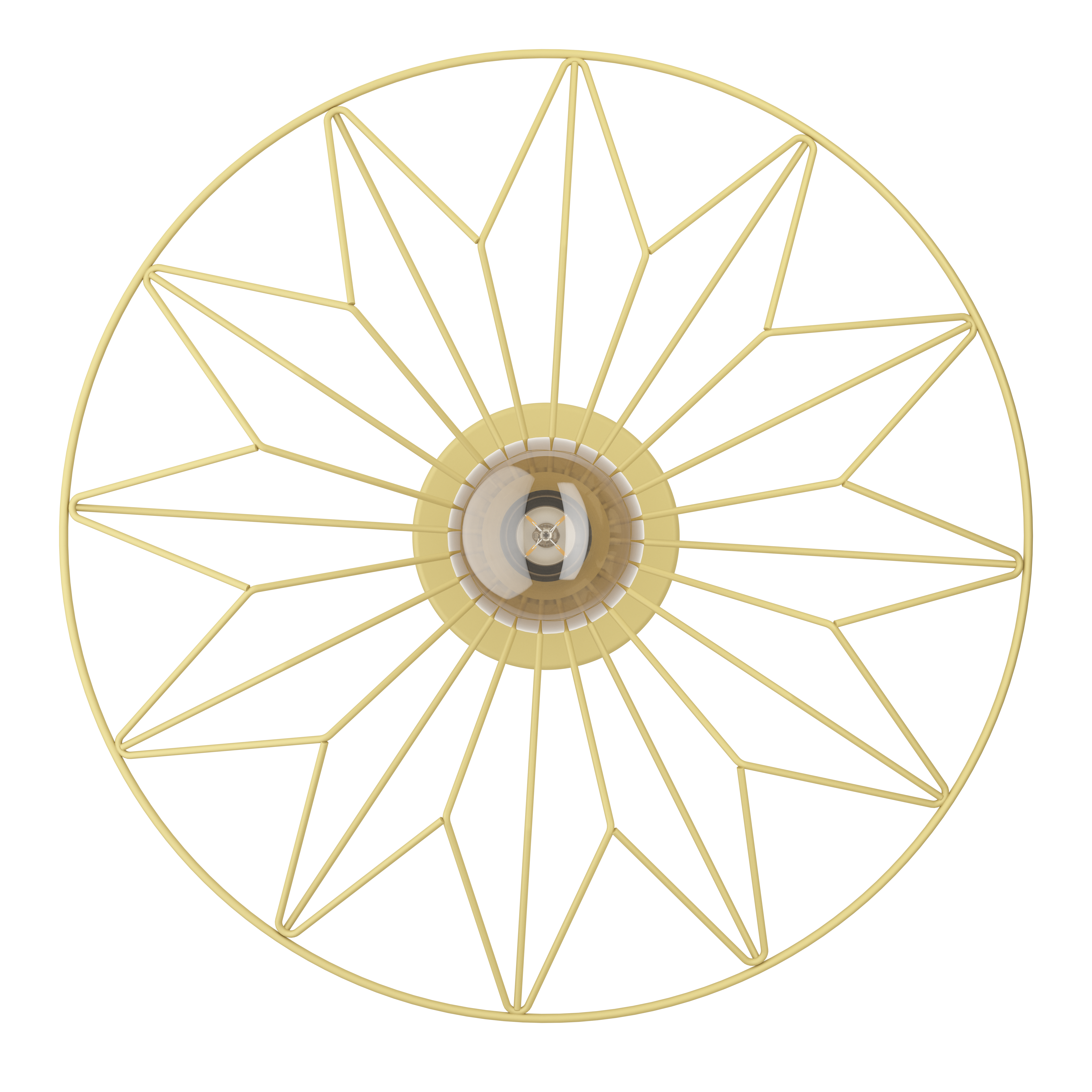 Lustra Castanuelo 1xE27 Gold Ø43CM Eglo