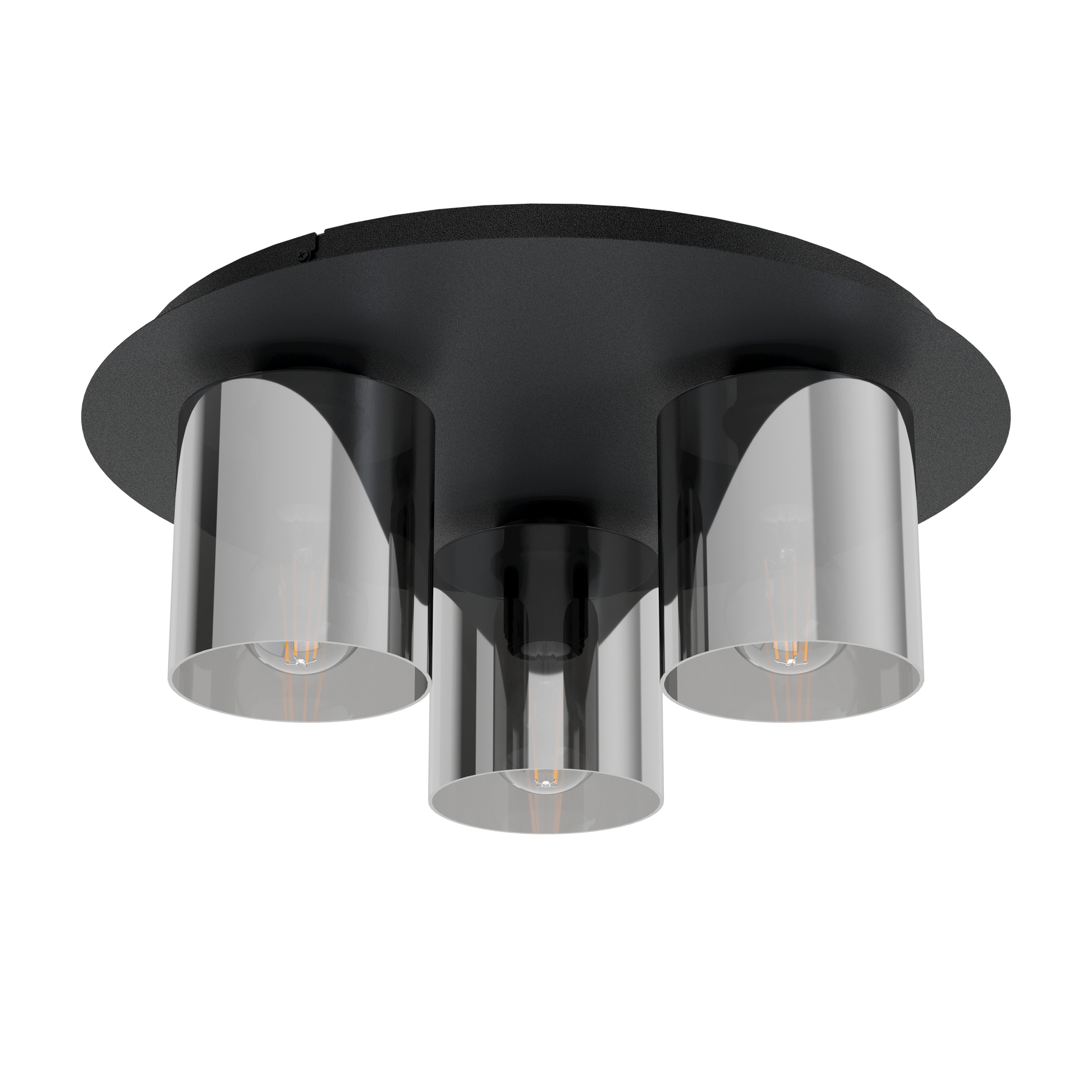 Lustra GOROSIBA 1 Black 3xE27 Eglo Ø45CM