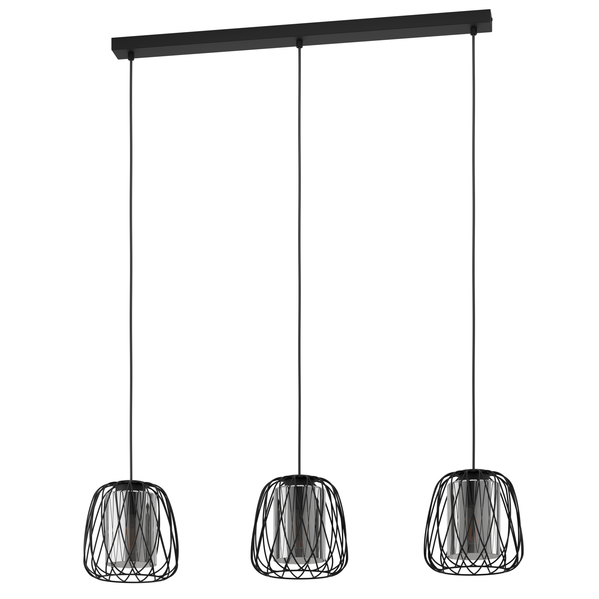 Lustra Suspendata FLORESTA Black 110CM