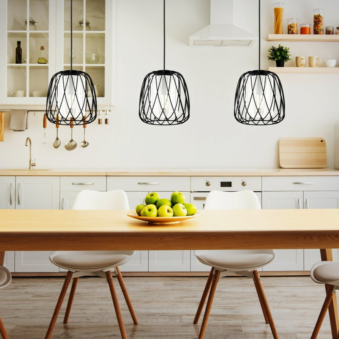 Lustra Suspendata FLORESTA Black 110CM