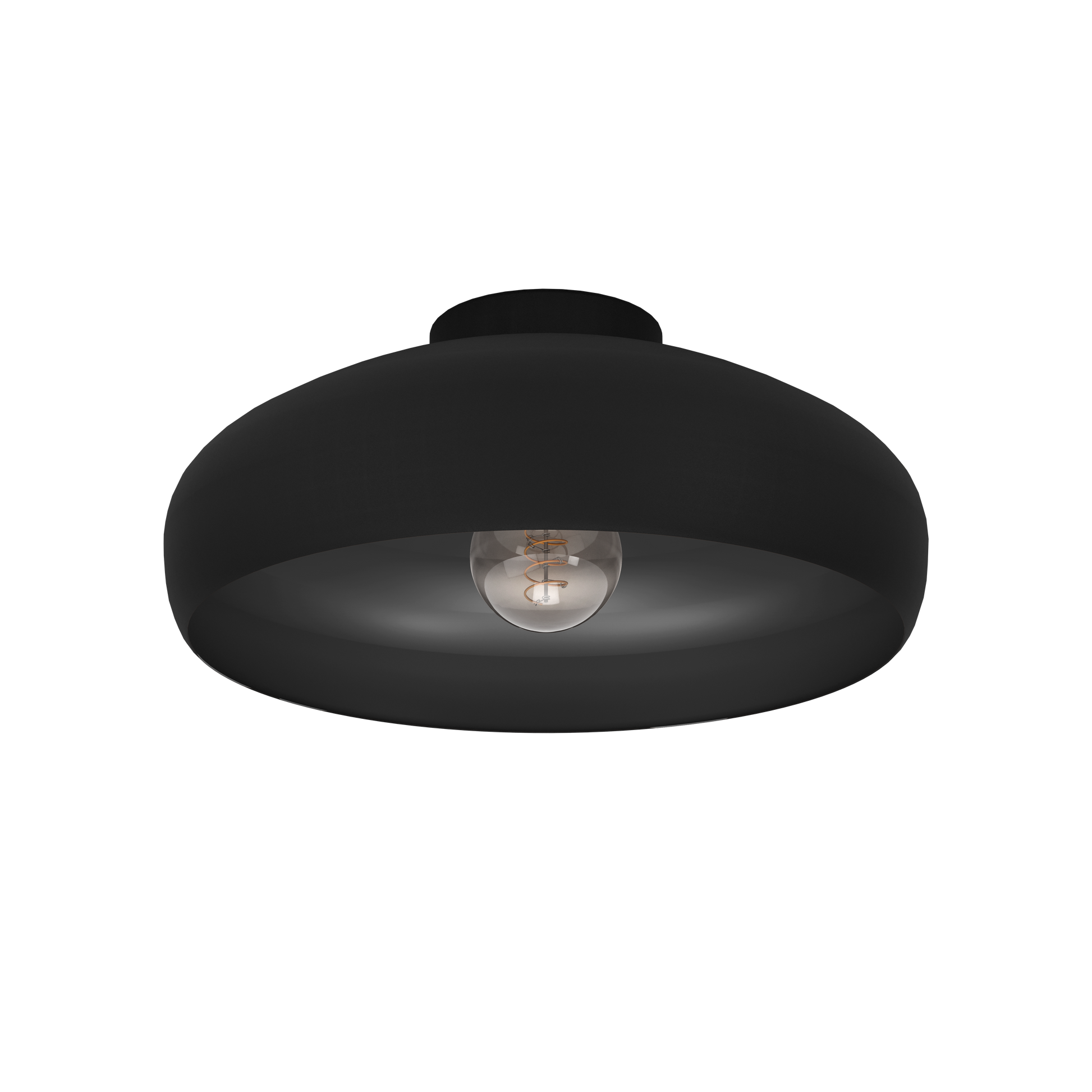 Lustra MOGANO Black 40CM Eglo