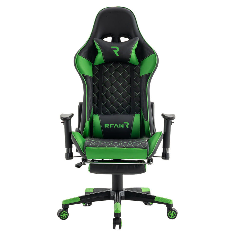 Scaun de gaming, GalacticGlide, Green WF-6039