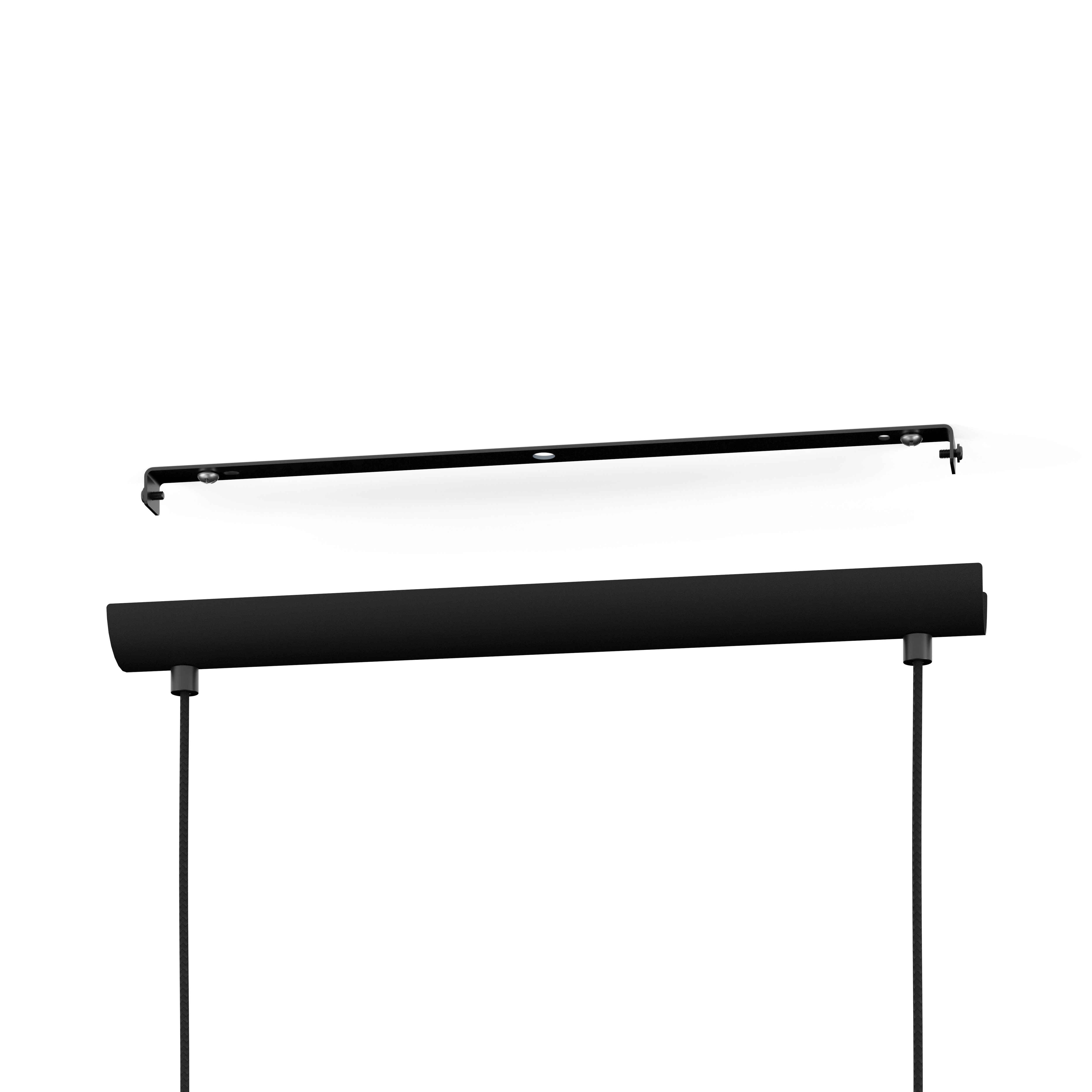 Lustra Suspendata Lurone Black & Gold 4xE27
