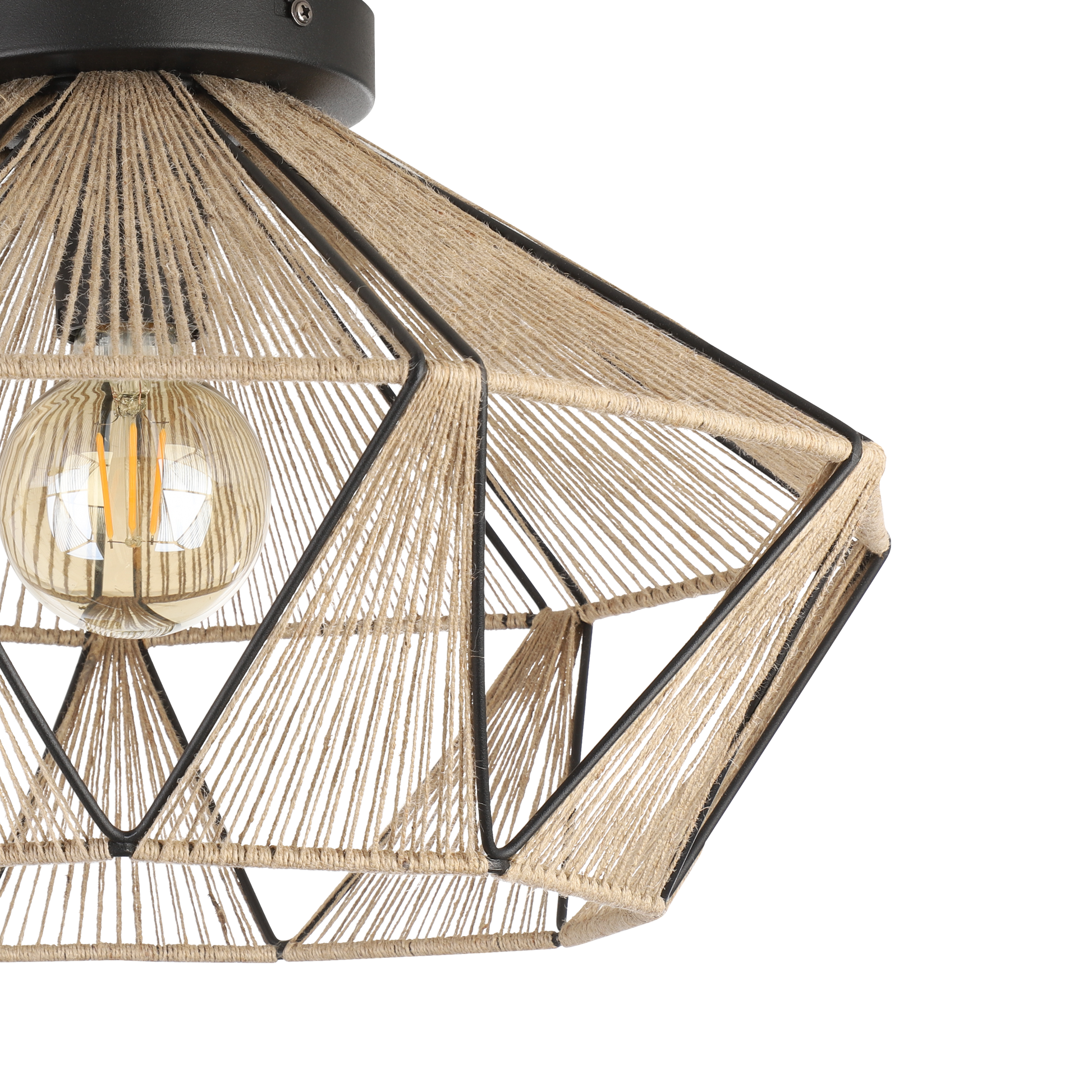 Lustra Vintage ADWICKLE Natural 44.5CM