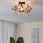 Lustra Vintage ADWICKLE Natural 44.5CM VINTAGE SI RETRO DESIGN / 44.5CM Chandeliers