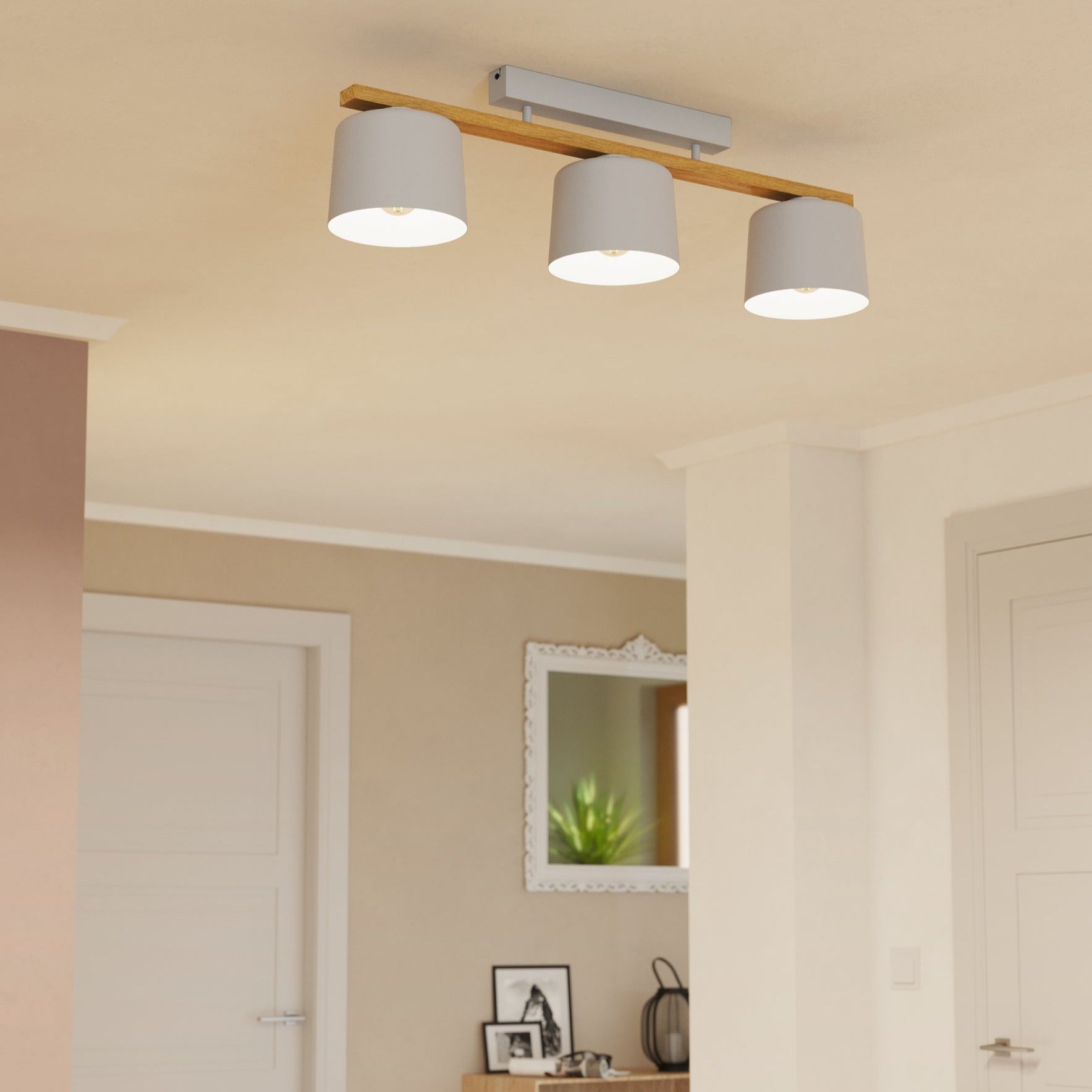 Lustra Grey & Brown MARIEL 91CM EGLO