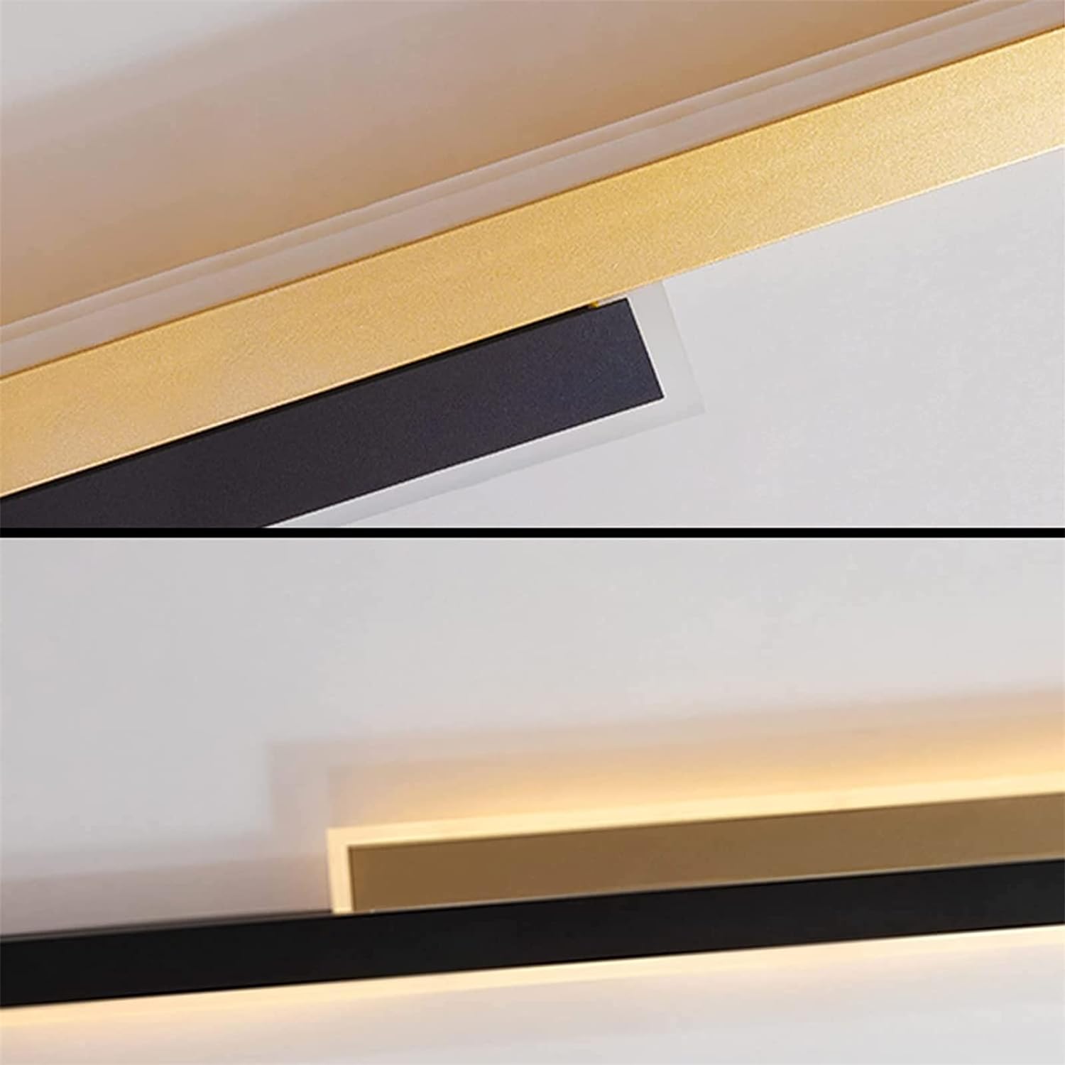 Aplica LED SCARLET 60cm Negru+Auriu Echivalent 150W