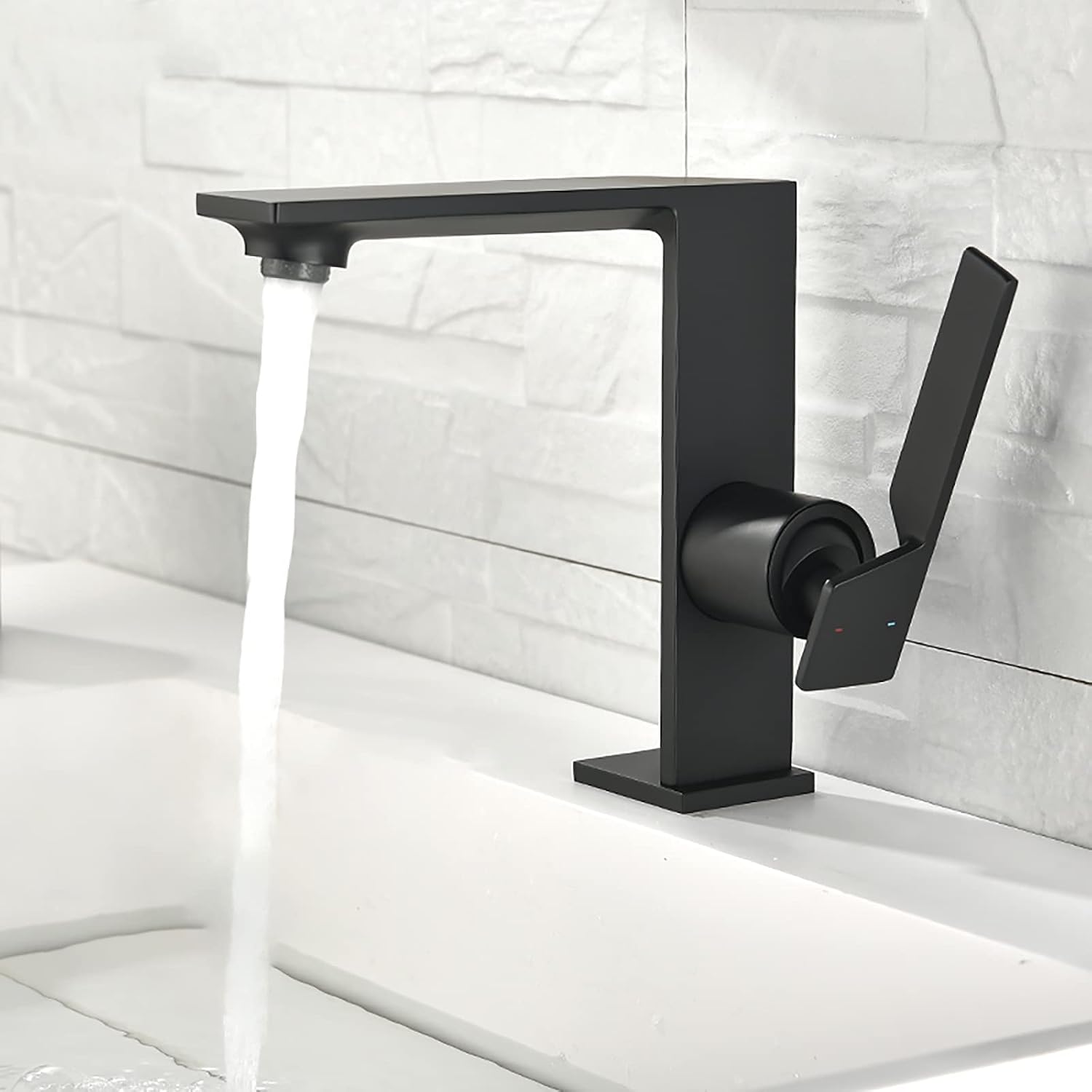 Baterie Lavoar Medie Modern Line Negru MAT SMK027