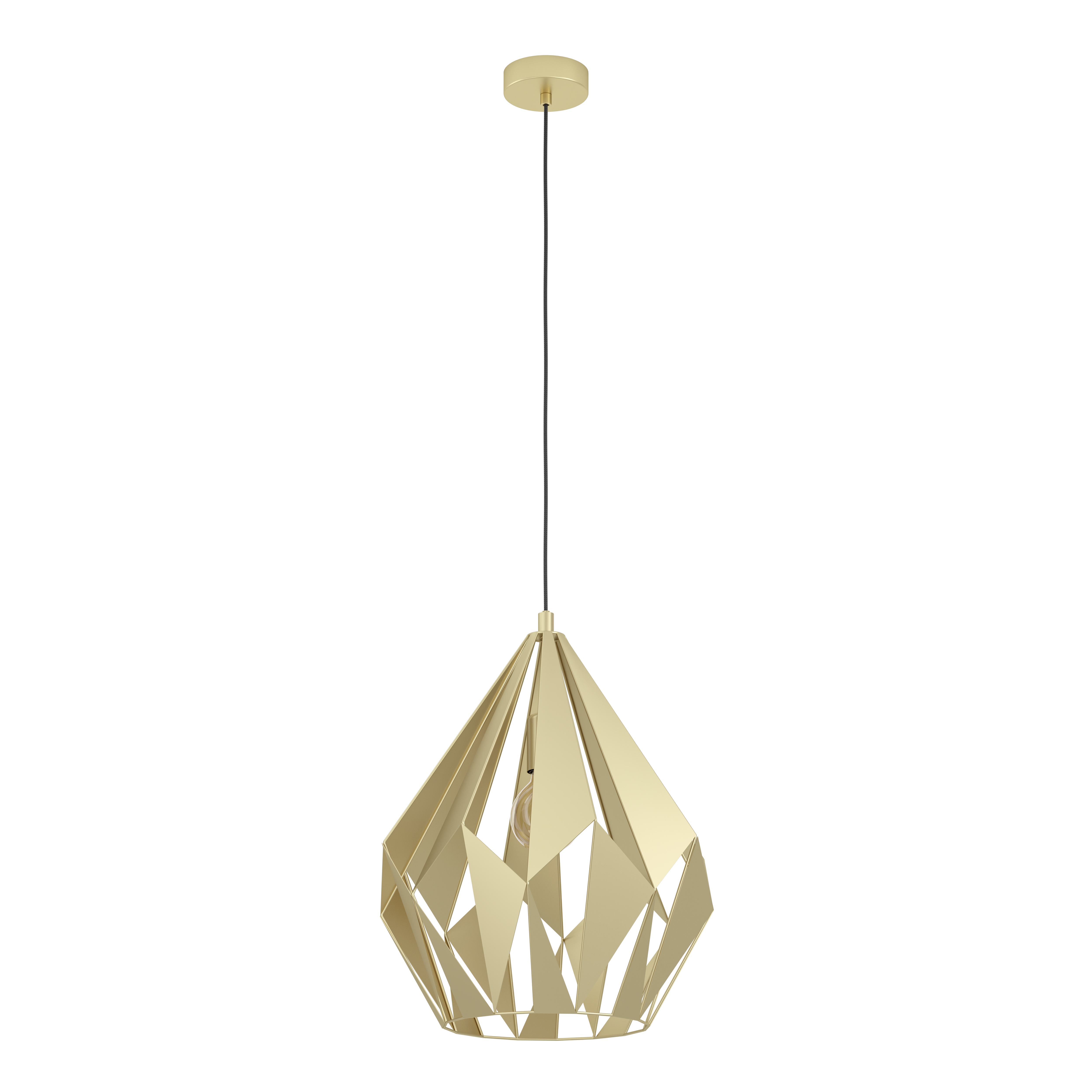 Pendul CARLTON Gold 1xE27 Eglo Ø39CM