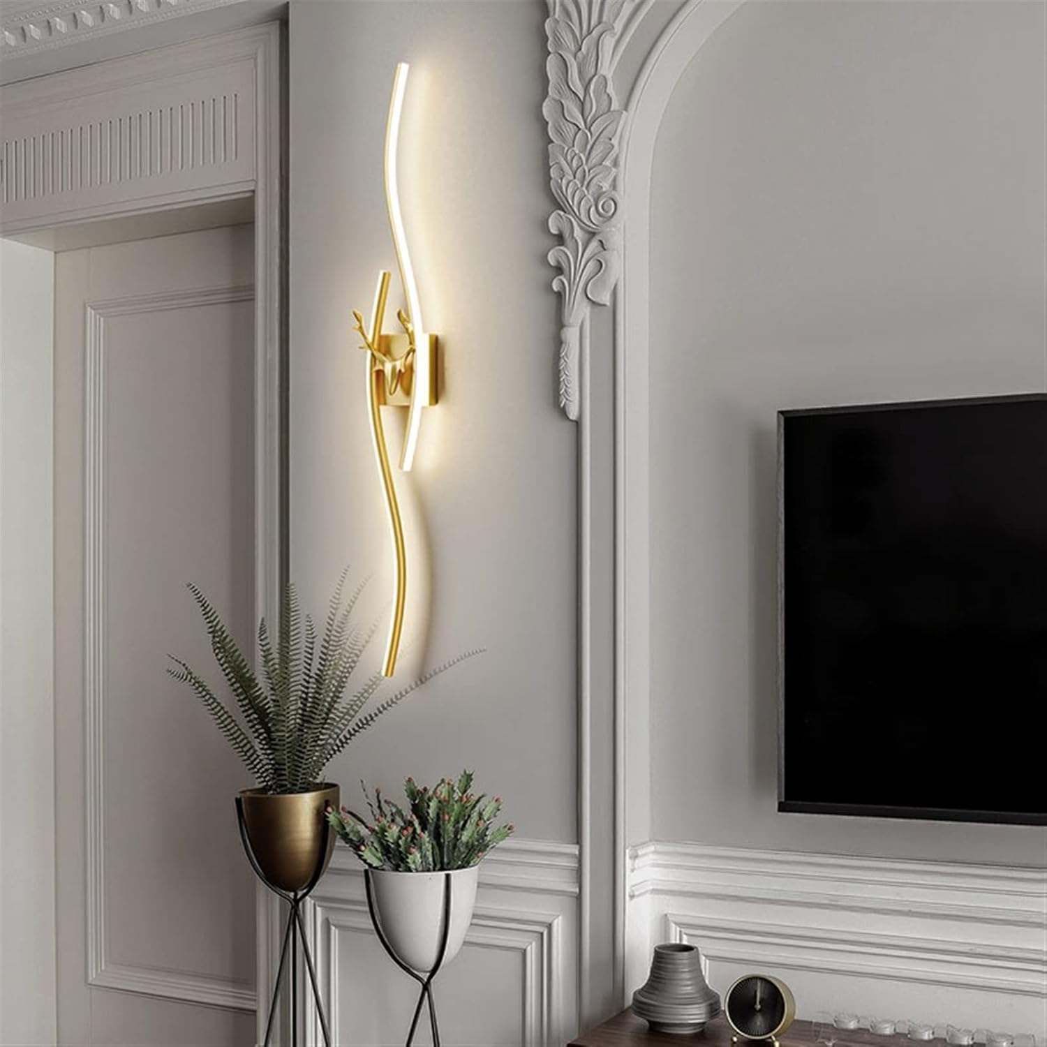 Aplica LED ZYBO Gold 60CM