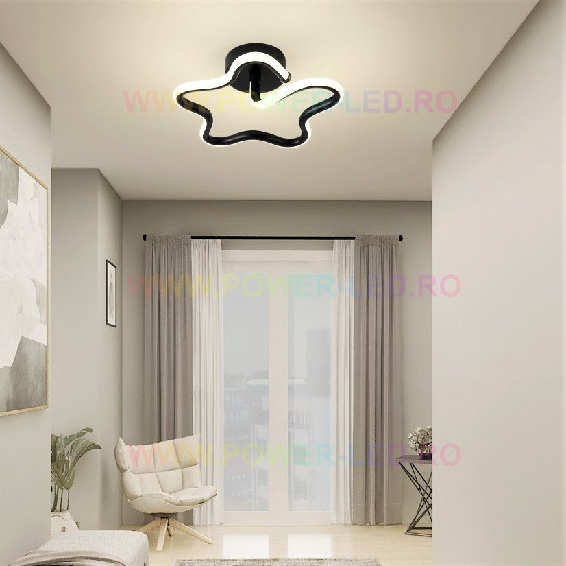 Aplica LED 36W Ministar BLACK Echivalent 150W