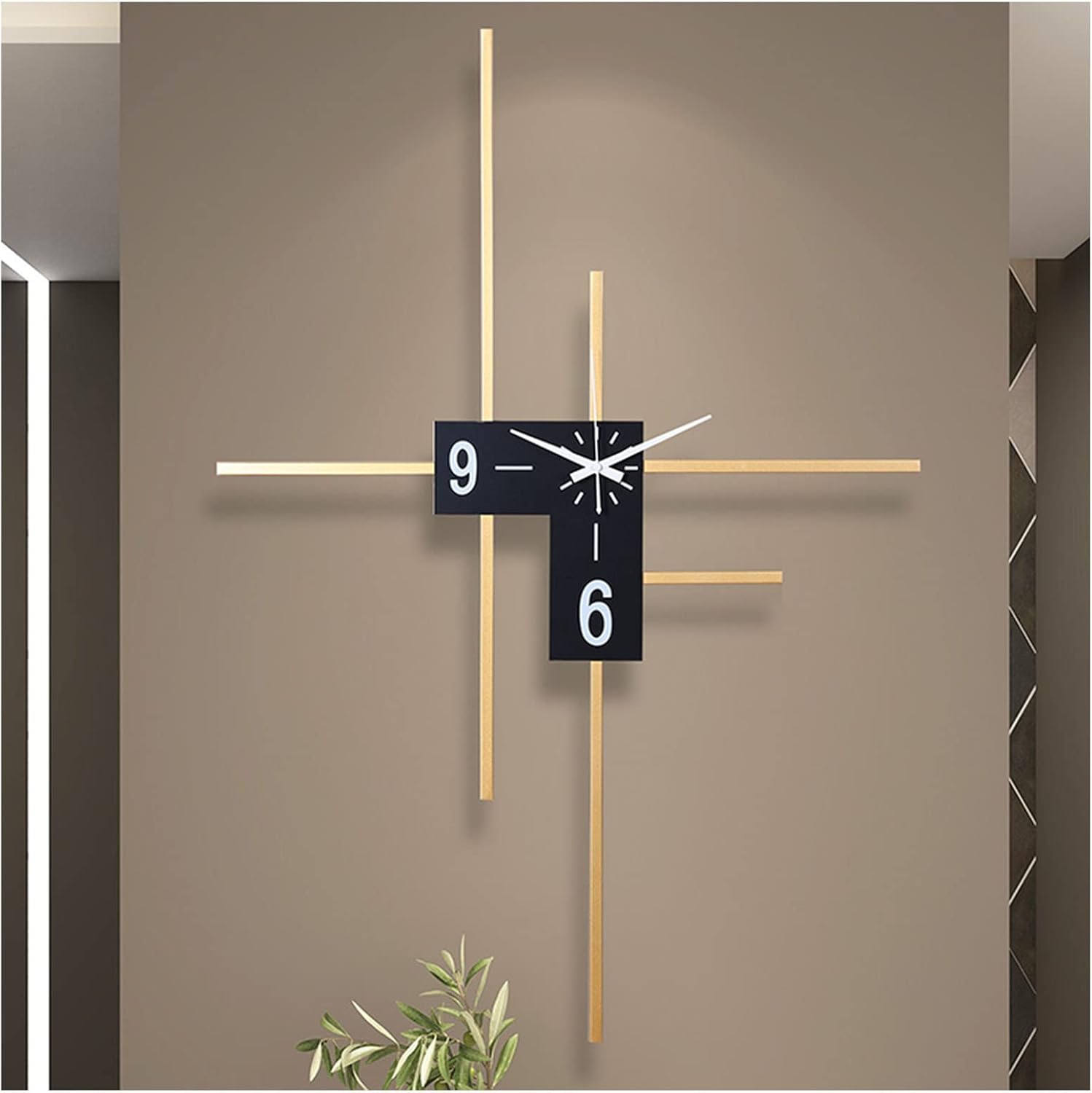 Aplica LED cu Ceas Lines Chrono AL279-A