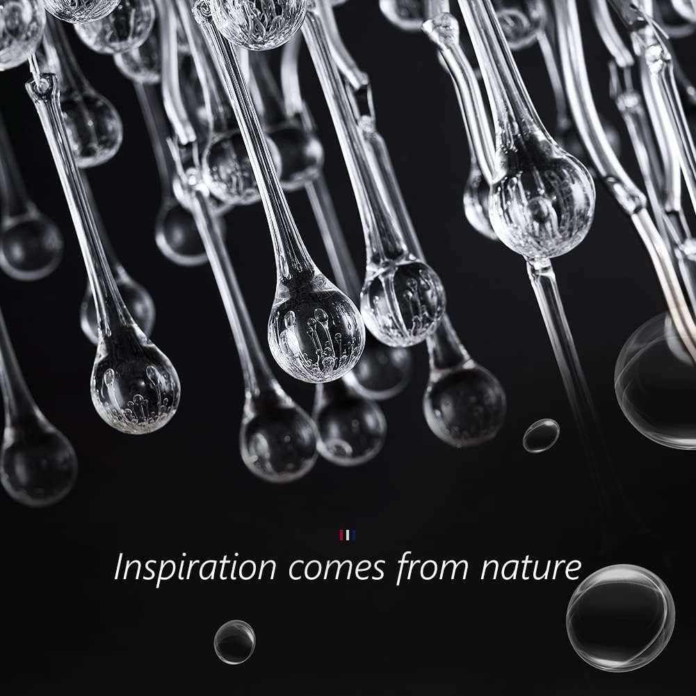 Candelabru Cristal LUXURY Silver Tears 45CM