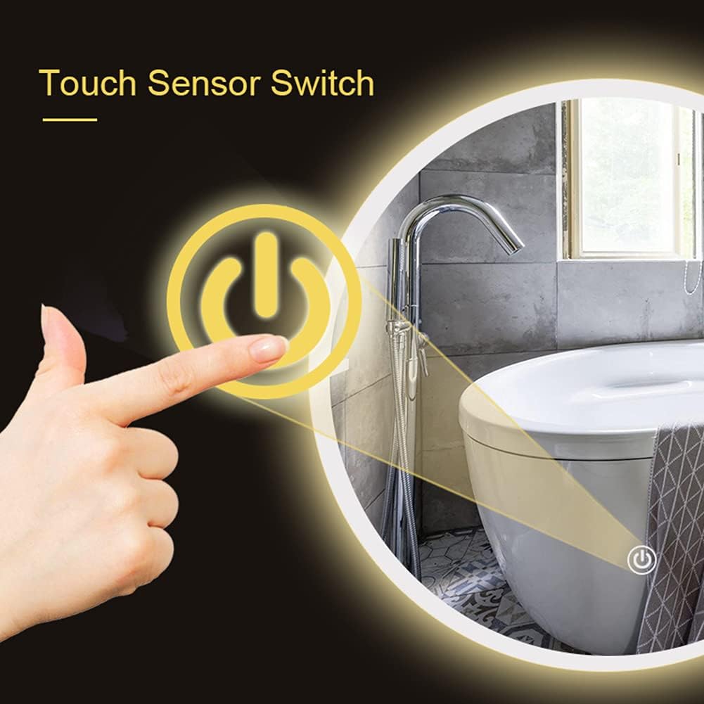 Oglinda LED Rotunda 50cm Ultra Bright J40