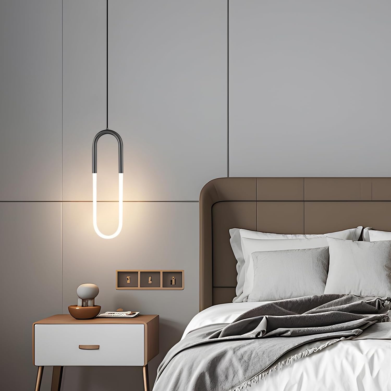 Pendul LED HALO Black Echivalent 140W