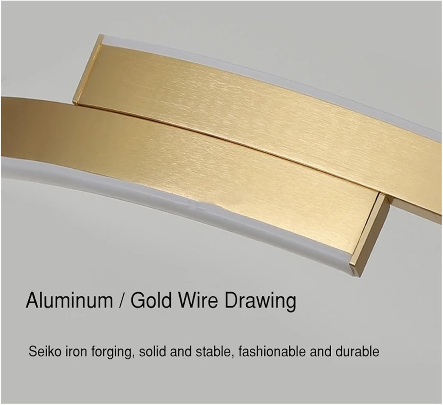 Lustra LED Suspendata Orbis Gold 60cm Echivalent 600W Telecomanda