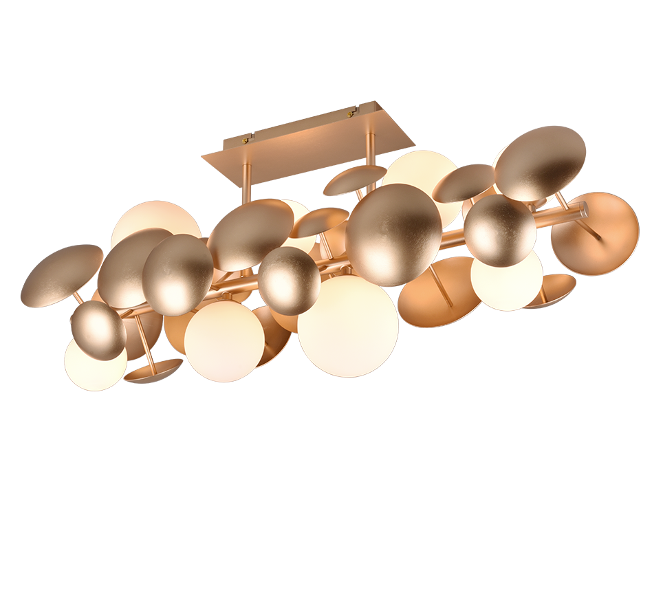 Lustra Premium Bubble Gold 8xG9