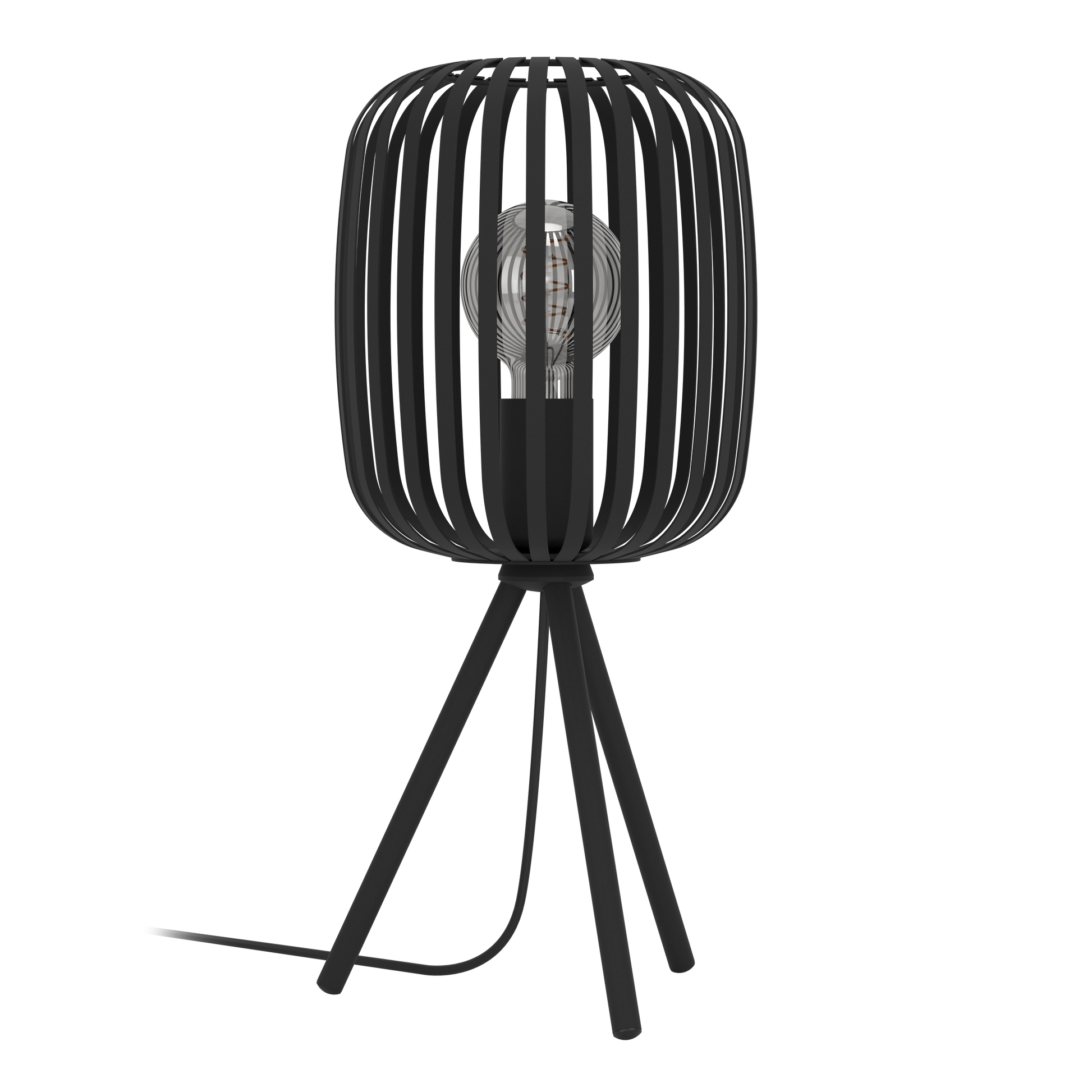 Veioza Decorativa ROMAZZINA Black Ø20CM