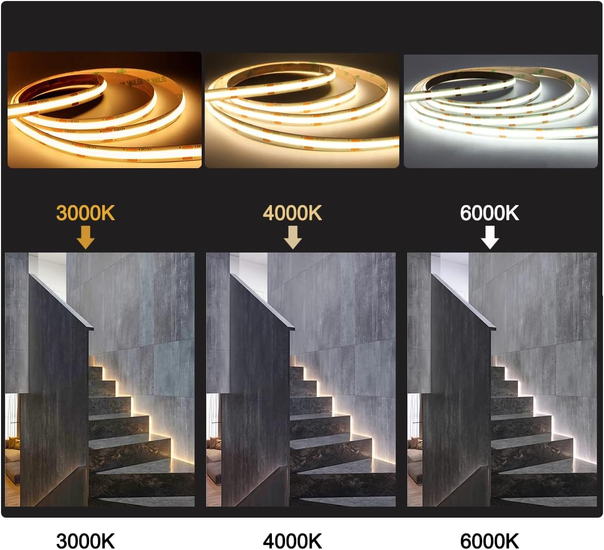 Banda LED 24V COB 10 metri