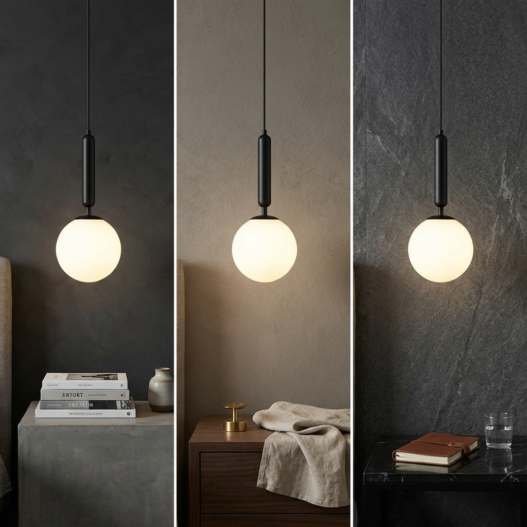 Pendul Nordic SmallMoon Black