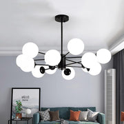 Lustra Abajur MAT BLACK 12XE27 DX103/6+6