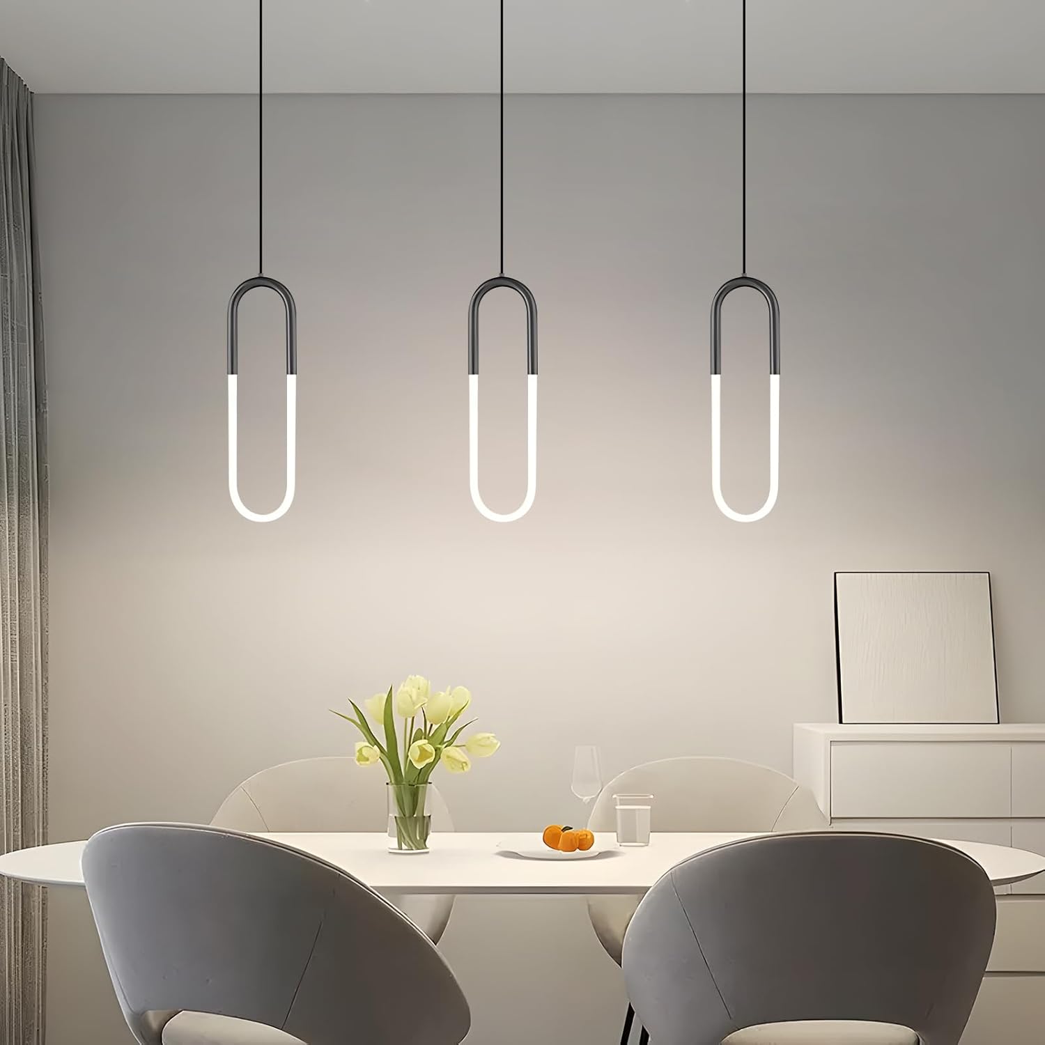 Pendul LED HALO Black Echivalent 140W