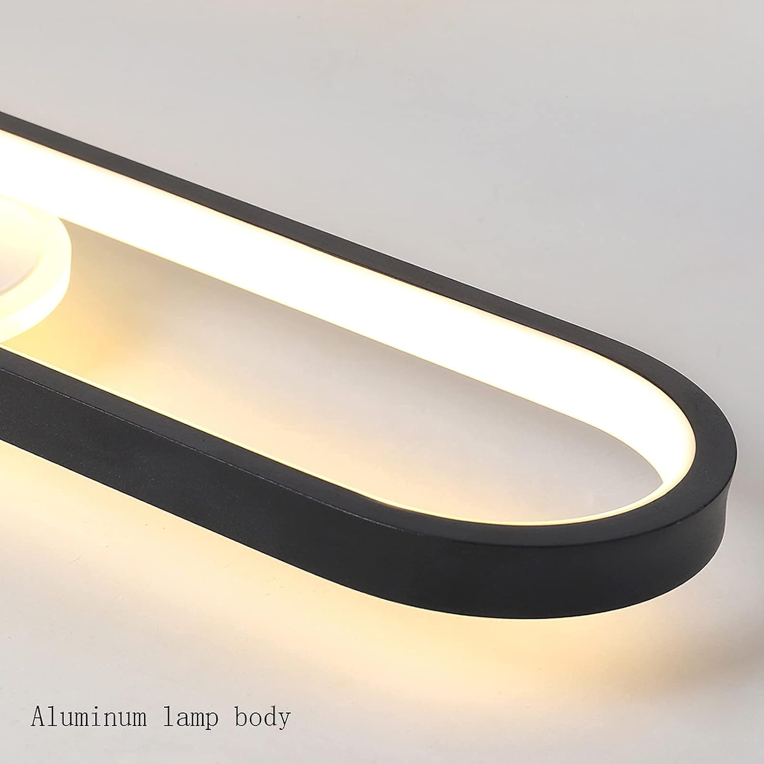 Aplica Led Cu Spoturi 80Cm Alb + Negru Echivalent 200W Lighting Fixtures