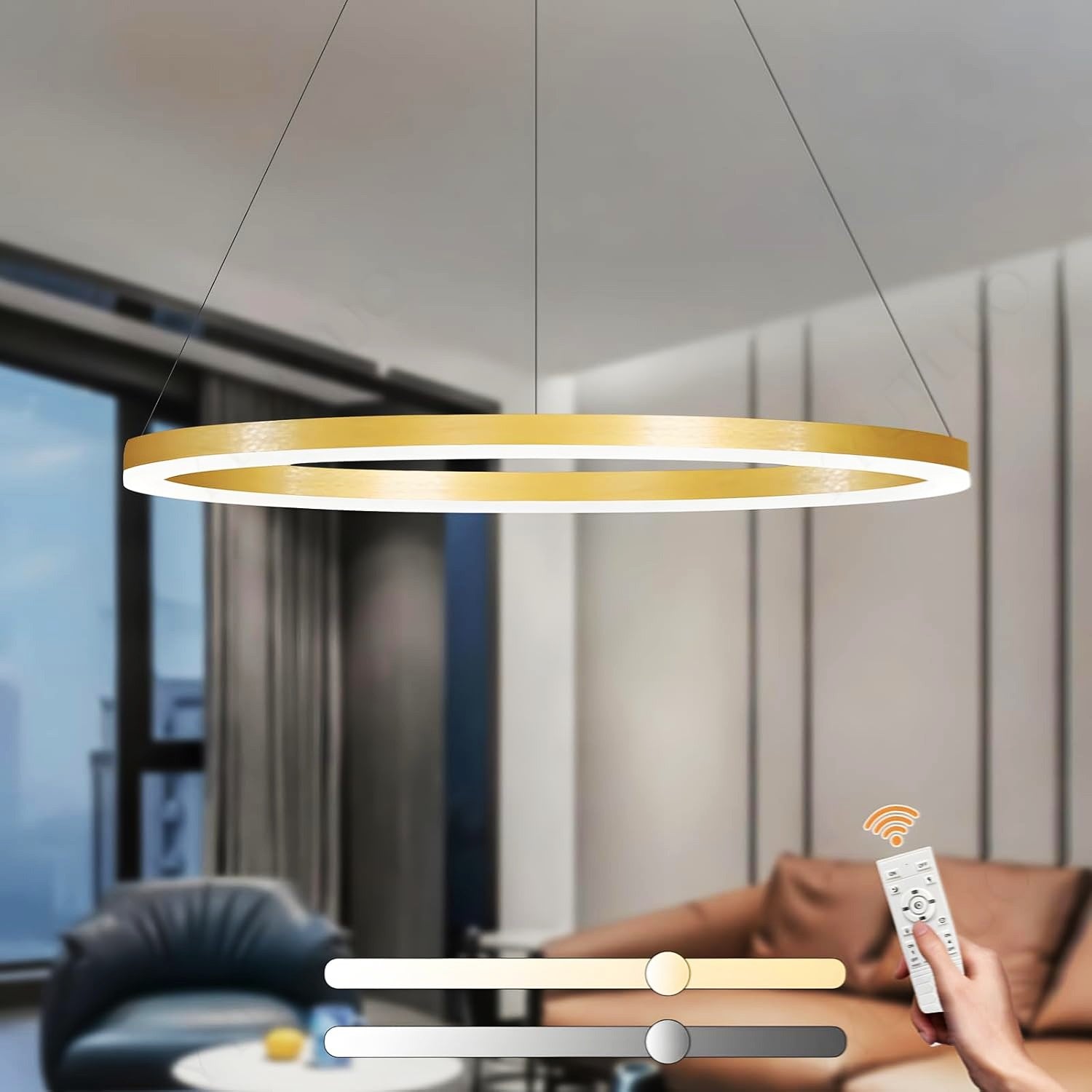 Lustra LED WONDERLAND Gold 1 Segment Echivalent 300W