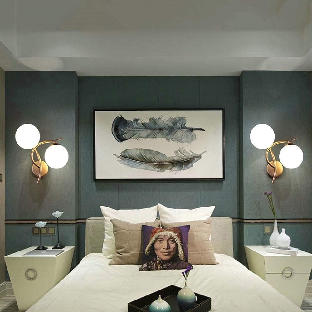 Aplica Nordic Style Double Moon Gold MX957-2