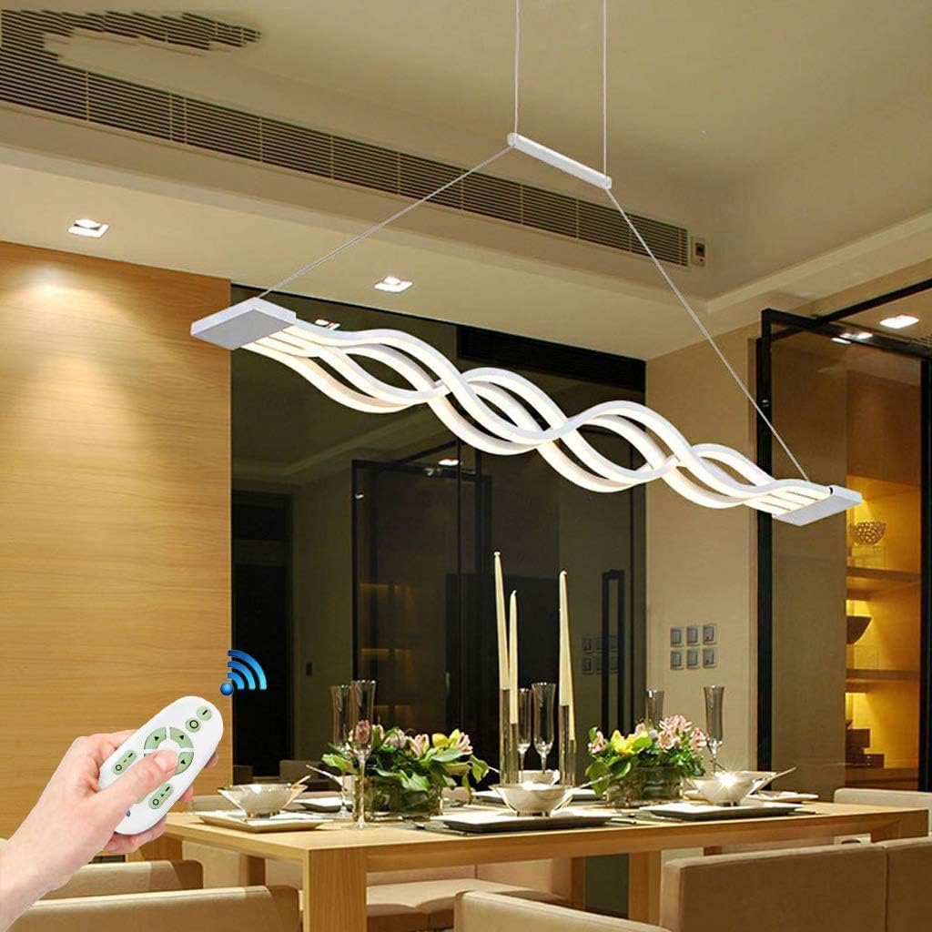 Lustra LED Waves Echivalent 800W Telecomanda