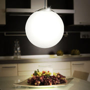 Pendul RONDO White & Silver 30CM