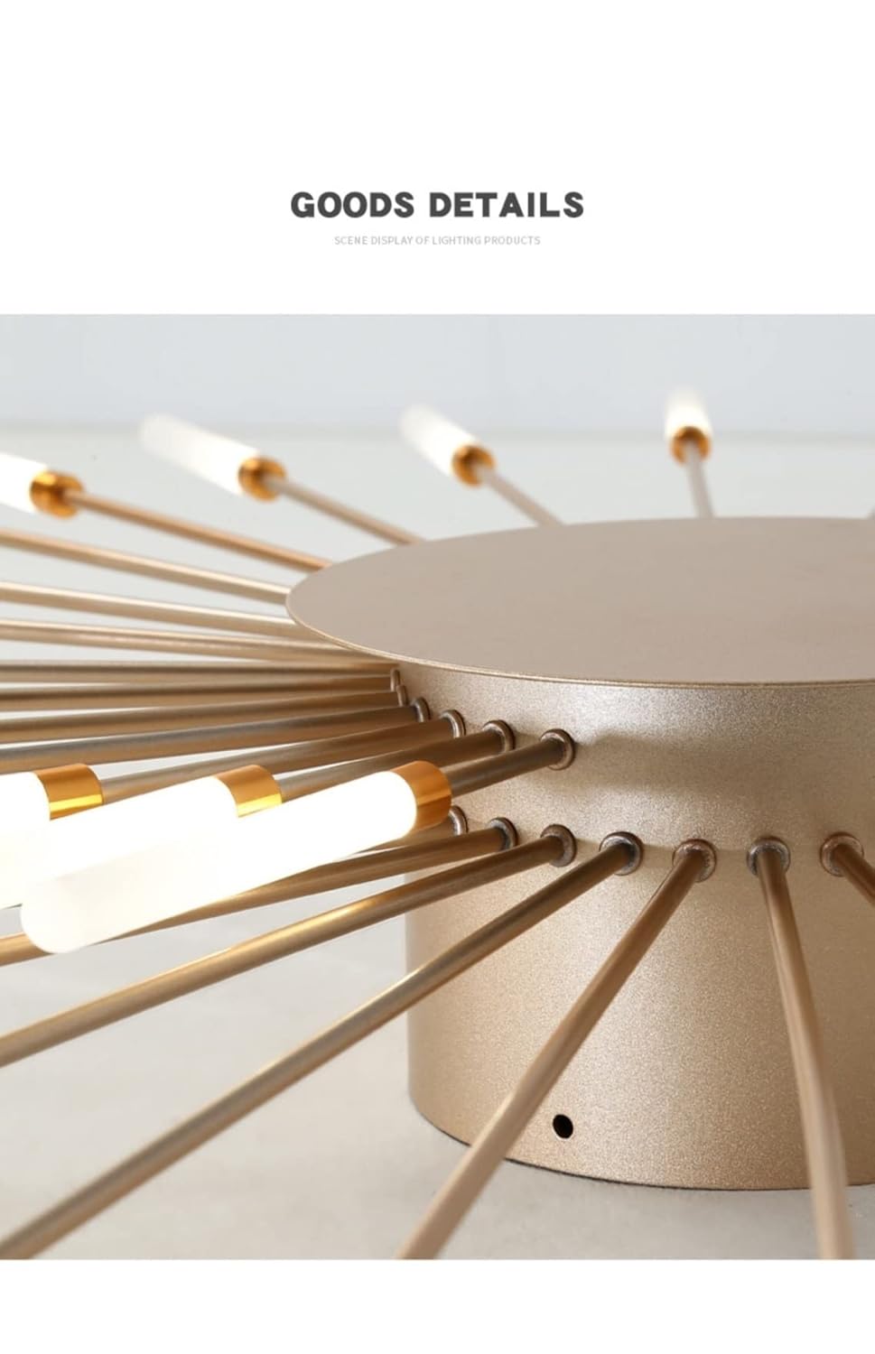 Lustra American Beauty GOLD Resigilat R3