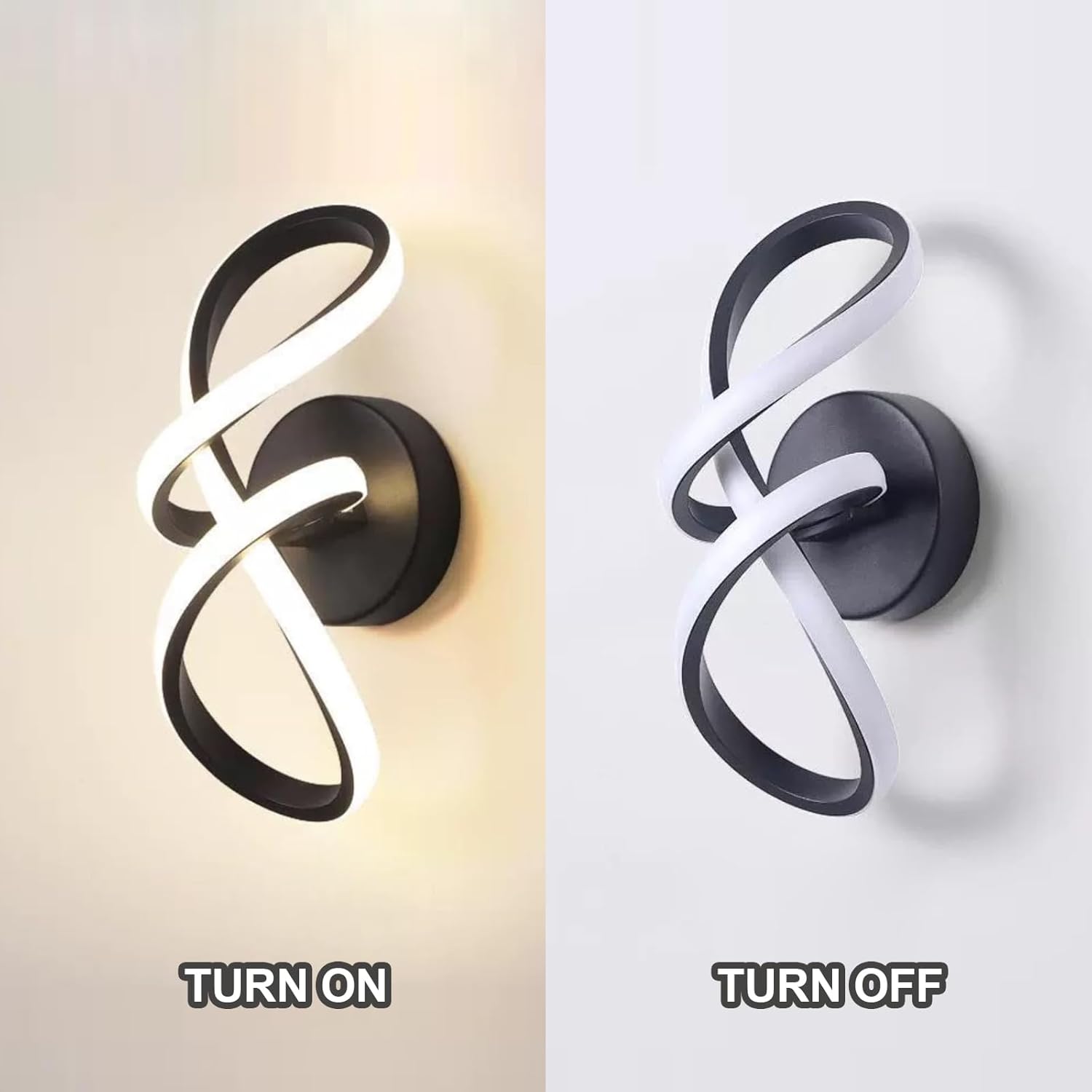 Aplica LED Serpent Black Echivalent 200W