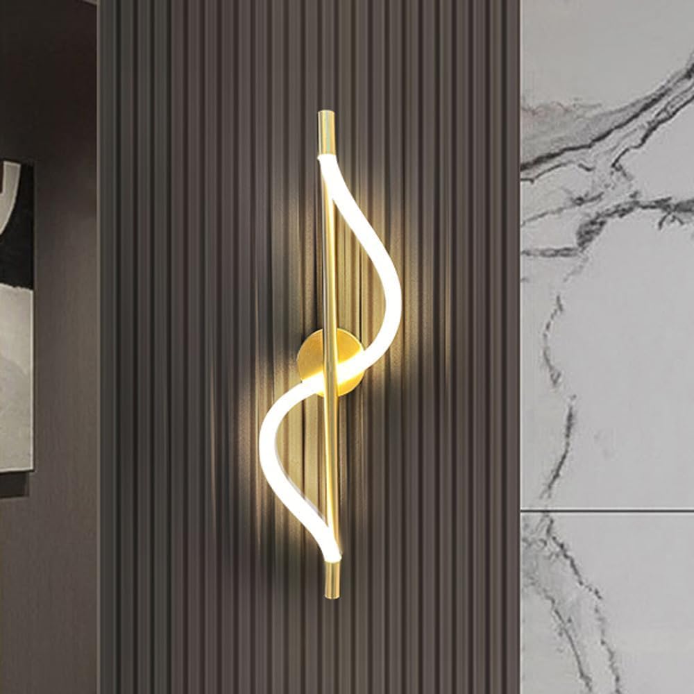 Aplica LED 16W Nordic Style Light Tube R9156/610 Gold