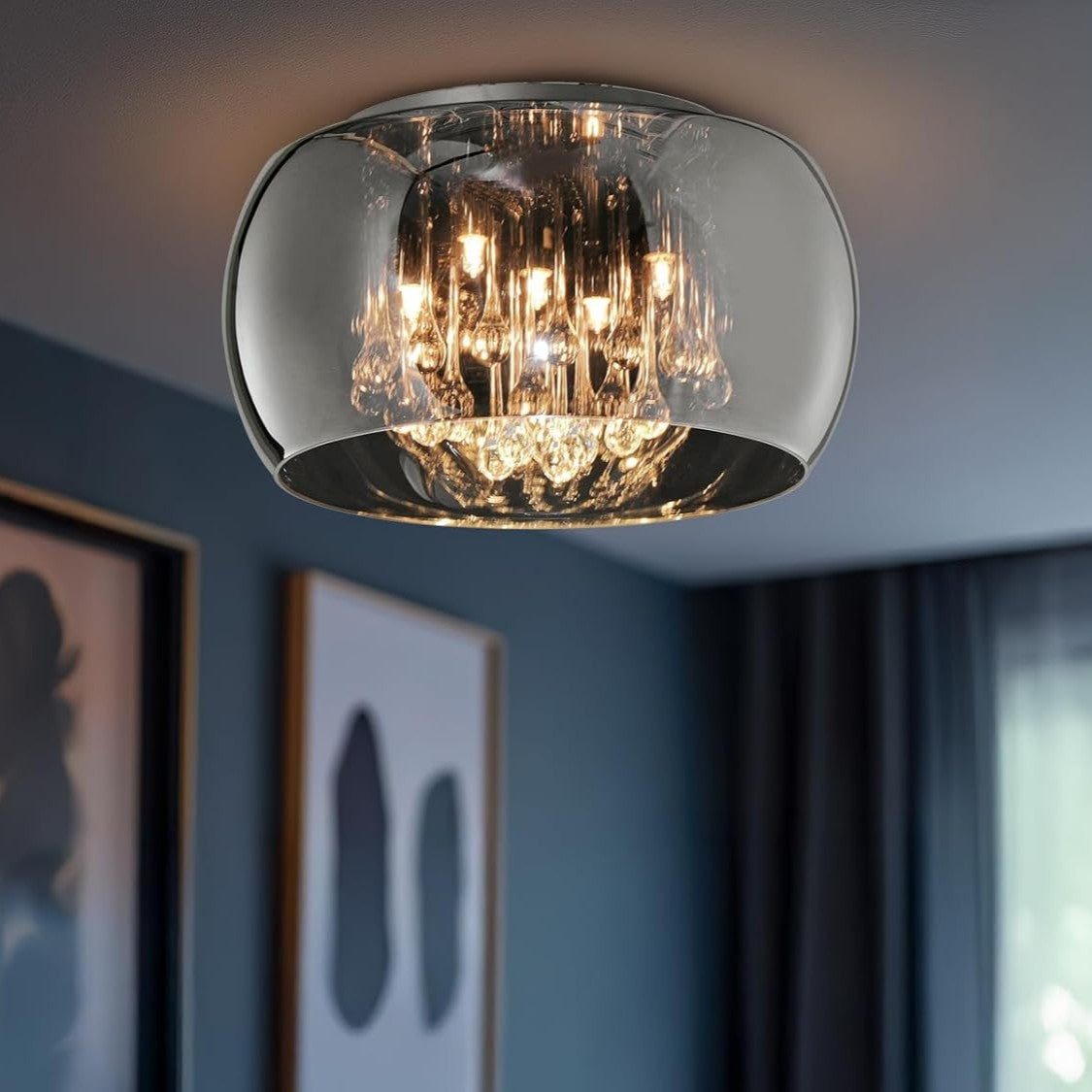 Lustra Aplicata Luxury OBSIDIAN 40cm