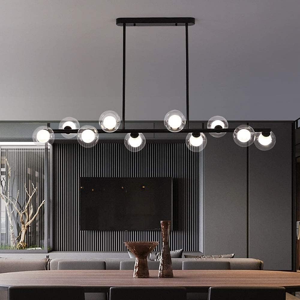 Lustra Nordic Style Abajur Dark Orbs Linnea 10xG9