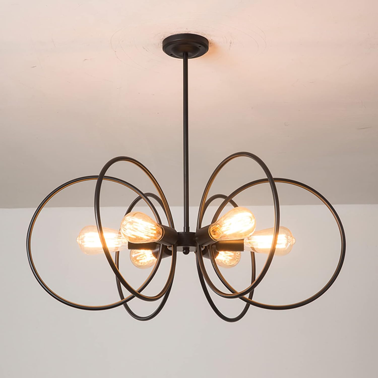 Lustra Vintage Black 6xE27 DN118-6