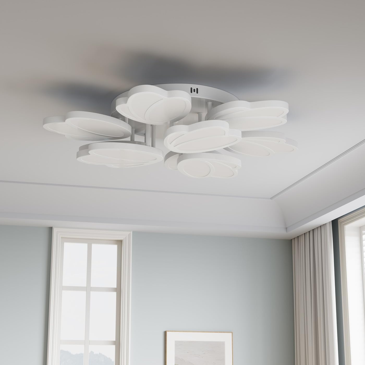 Lustra LED TULIP GRANDE Echivalent 1200W Telecomanda