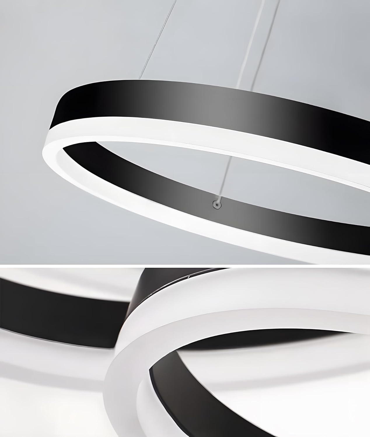 Lustra LED WONDERLAND Black 1 Segment Echivalent 300W