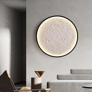 Lustra LED MOON Neagra Echivalent 240W