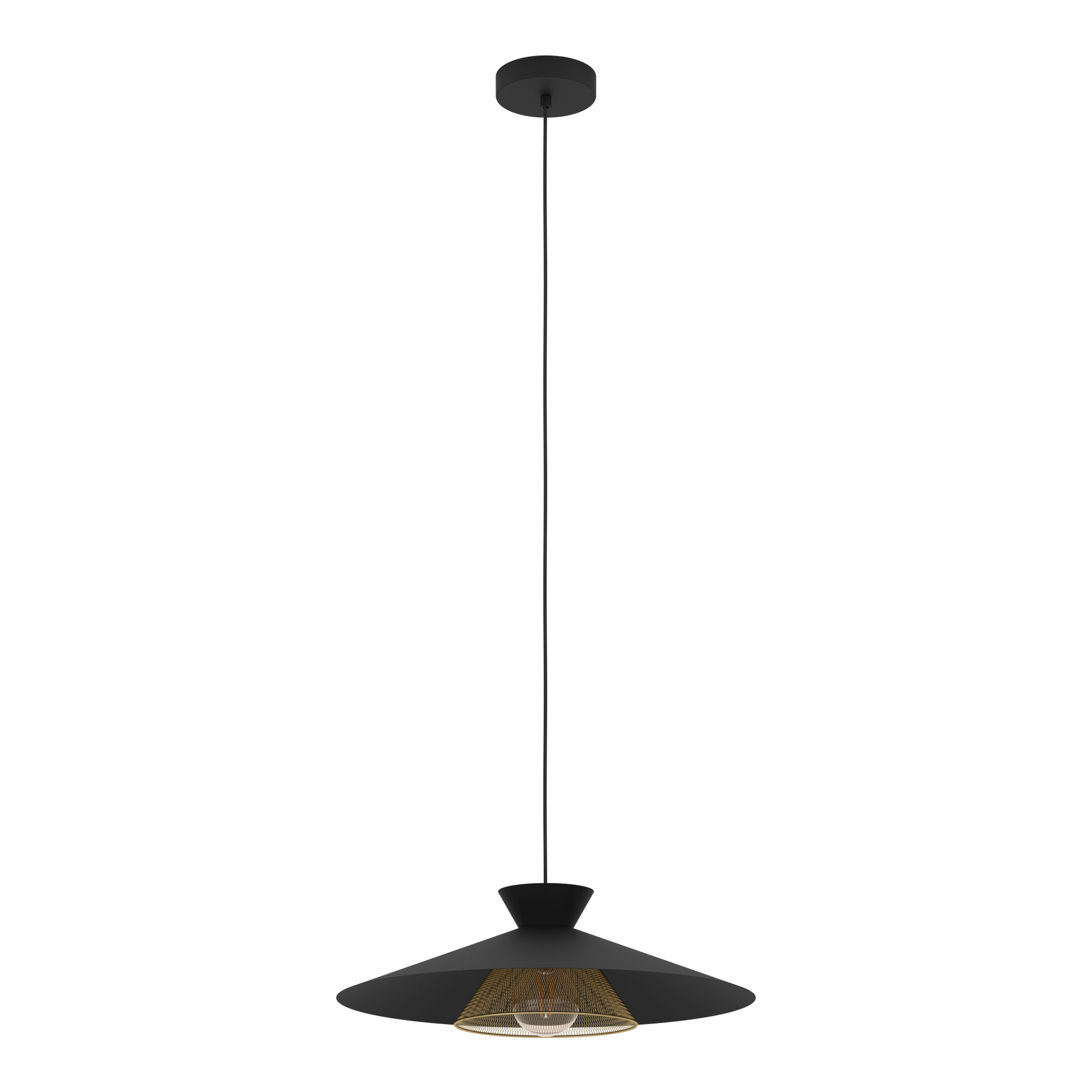 Pendul GRIZEDALE Black 110CM Eglo