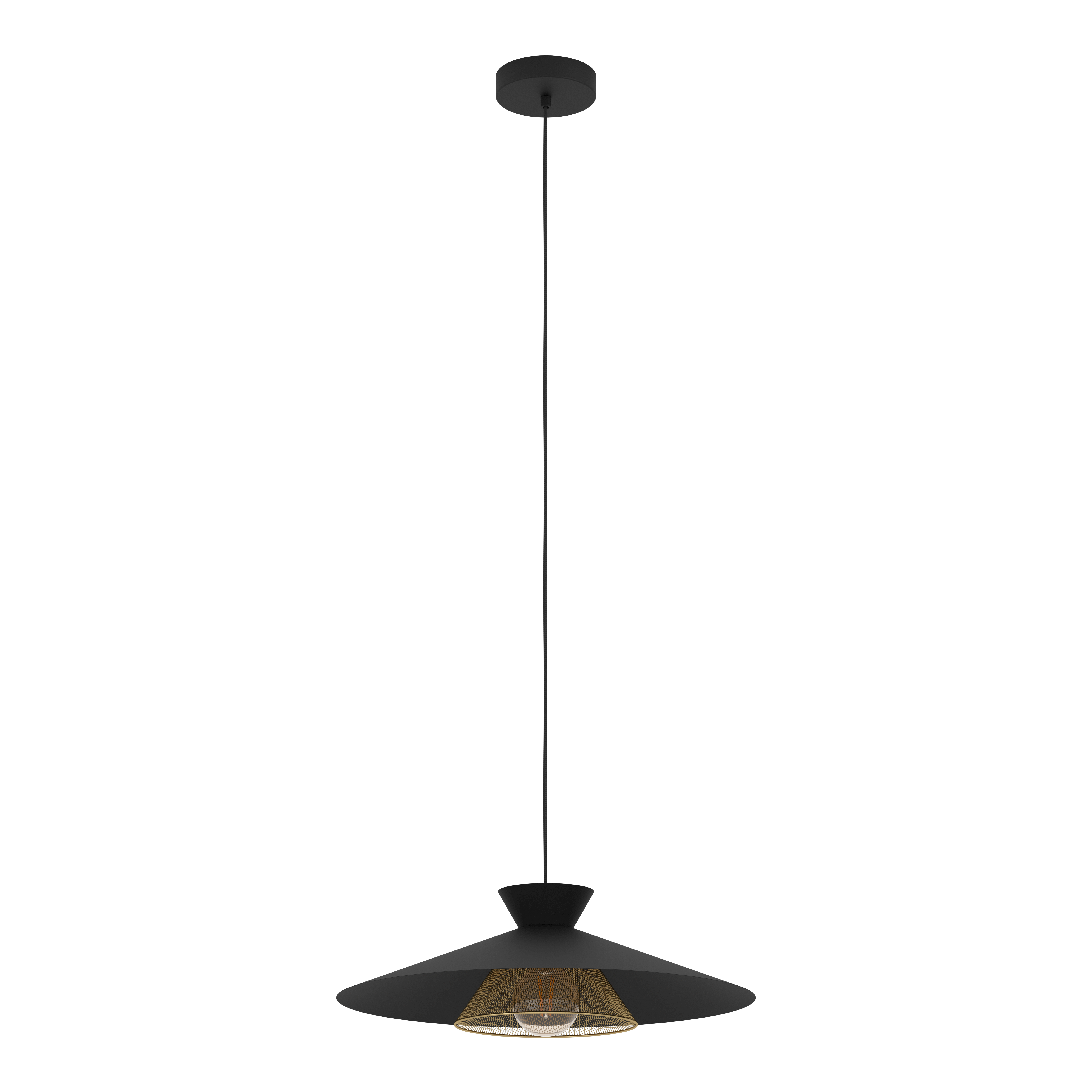 Pendul GRIZEDALE Black 110CM Eglo