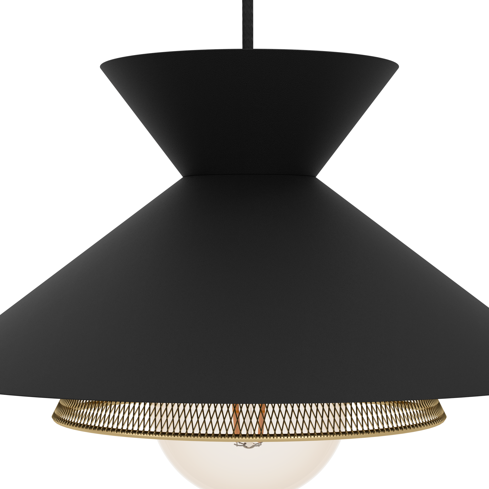 Lustra Suspendata GRIZEDALE Black 110CM