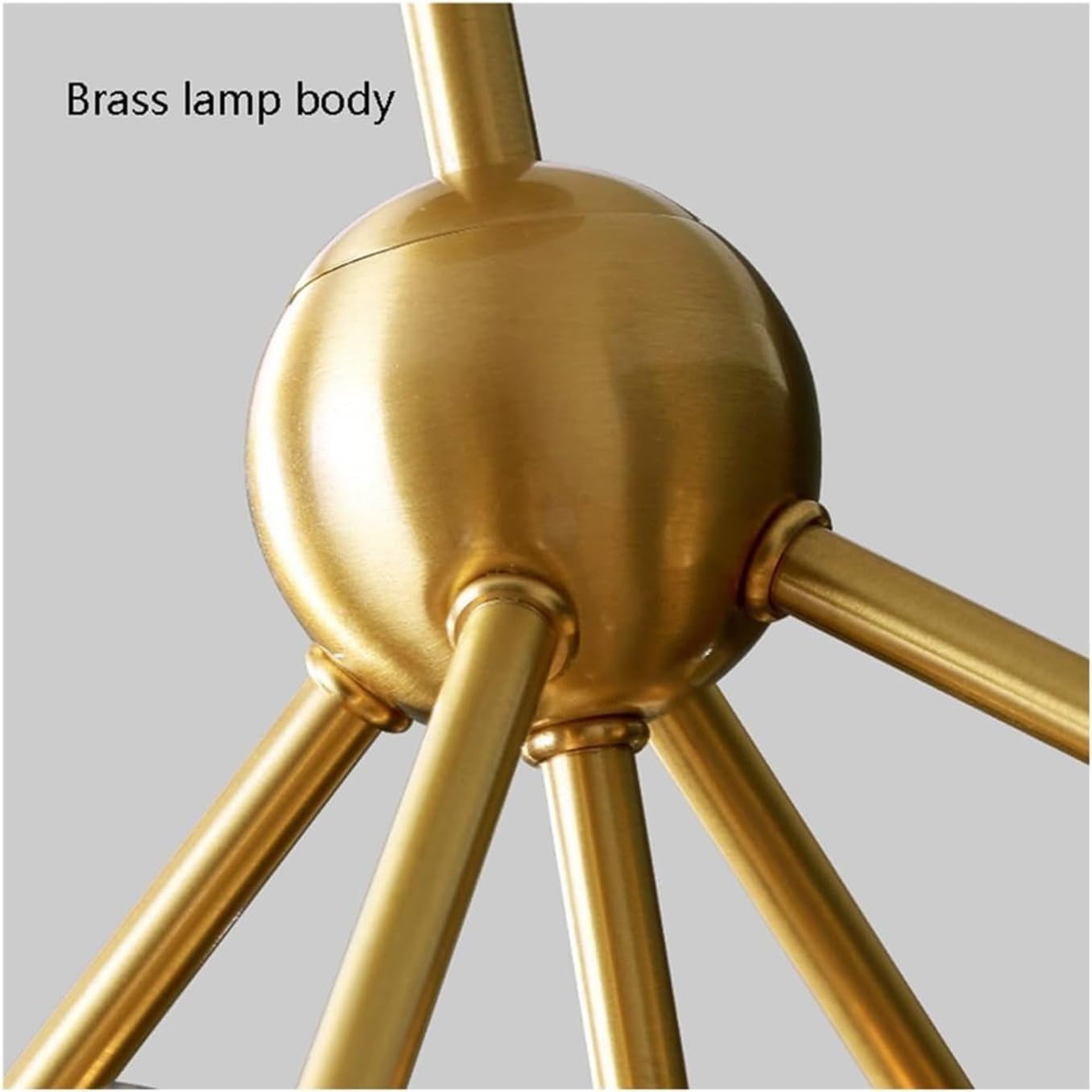 Lustra Abajur Transparent GOLD 3xE14 Mario