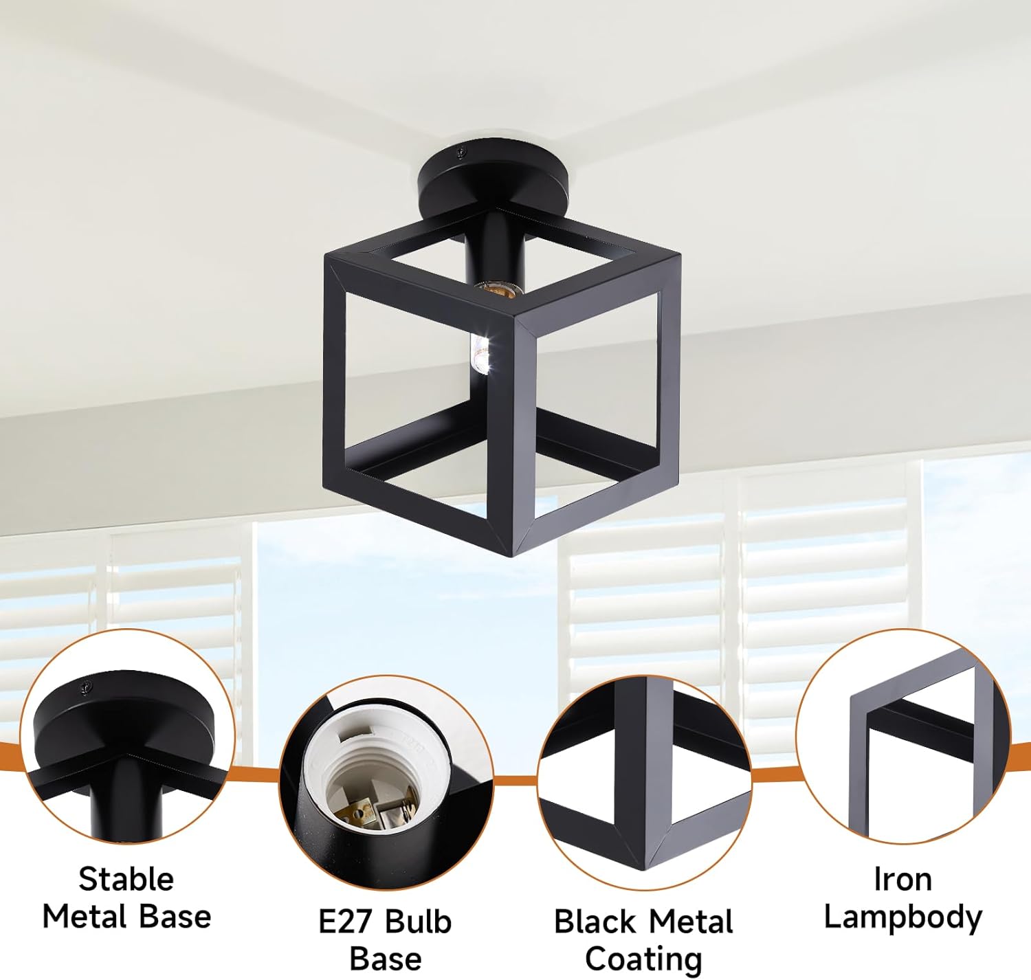 Aplica Vintage CUB 1xE27